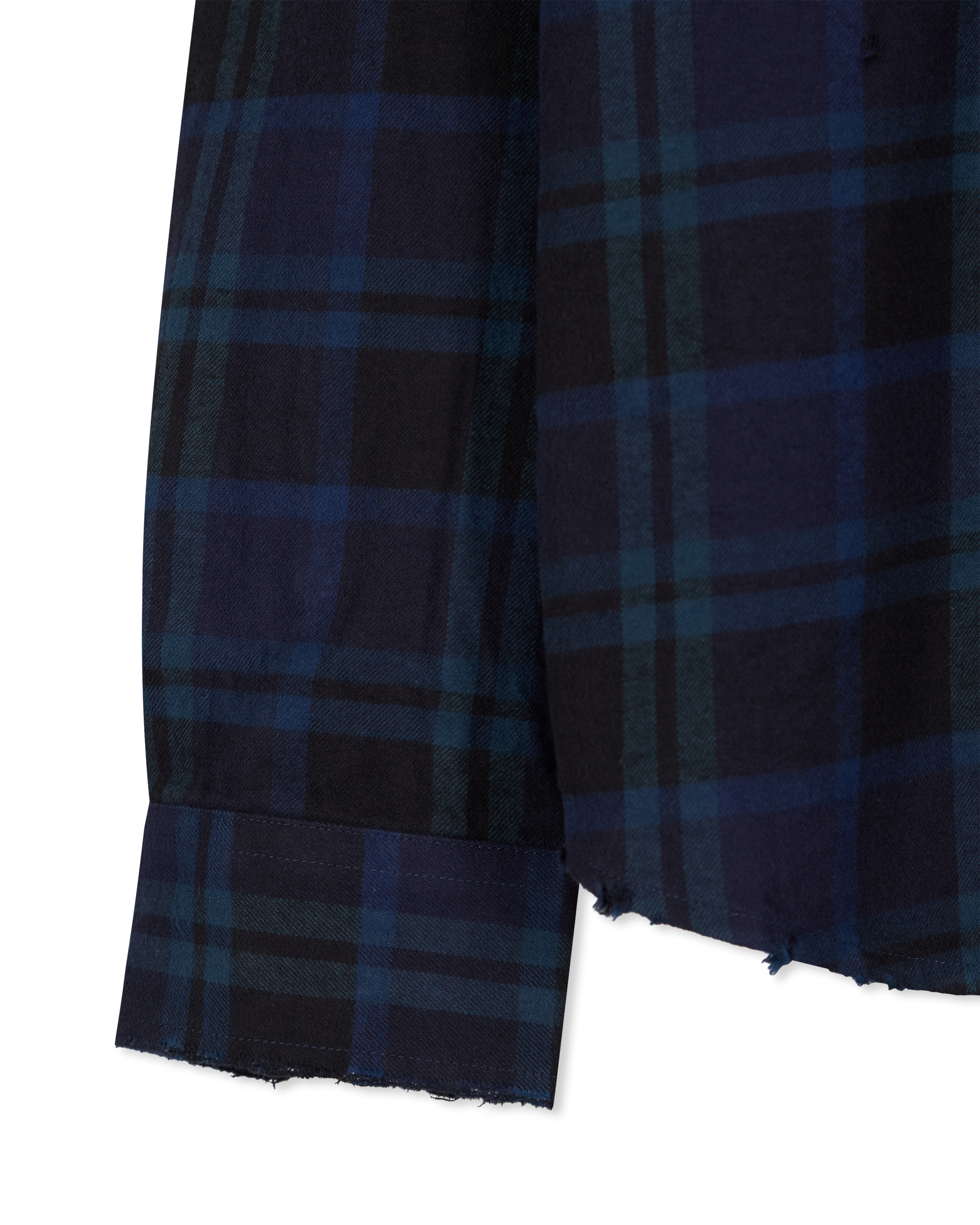 Half & Half Flannel Shirt