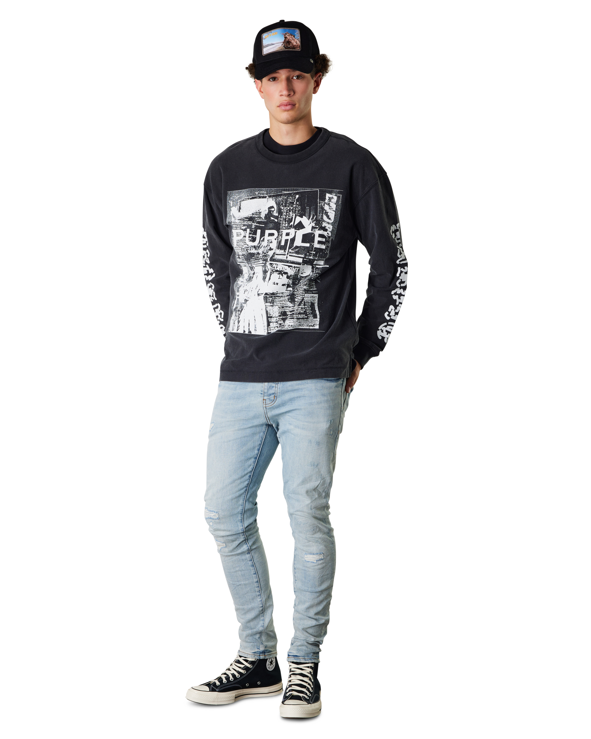 Skinny Kivu Repair Jean