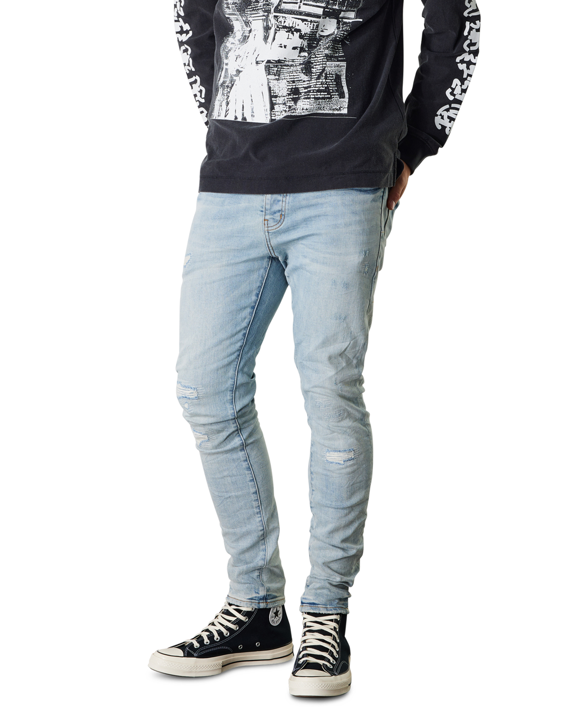 Skinny Kivu Repair Jean