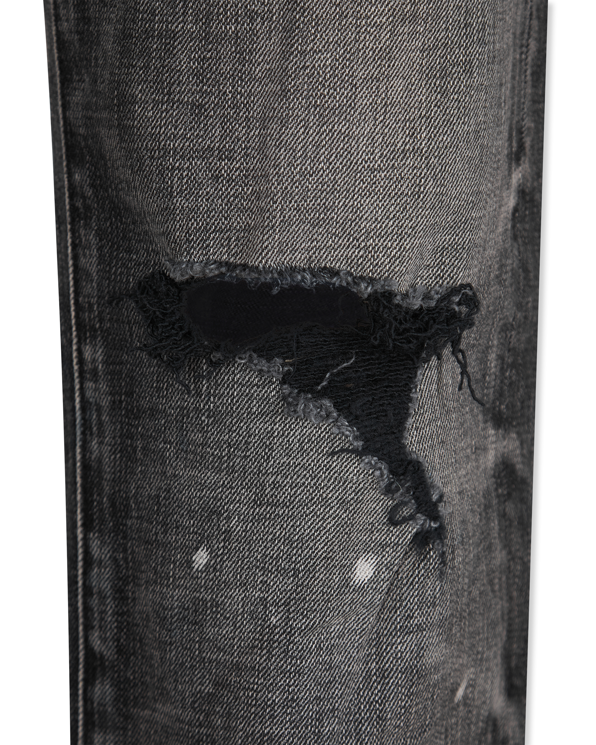 Skinny Plaid Patch Jean