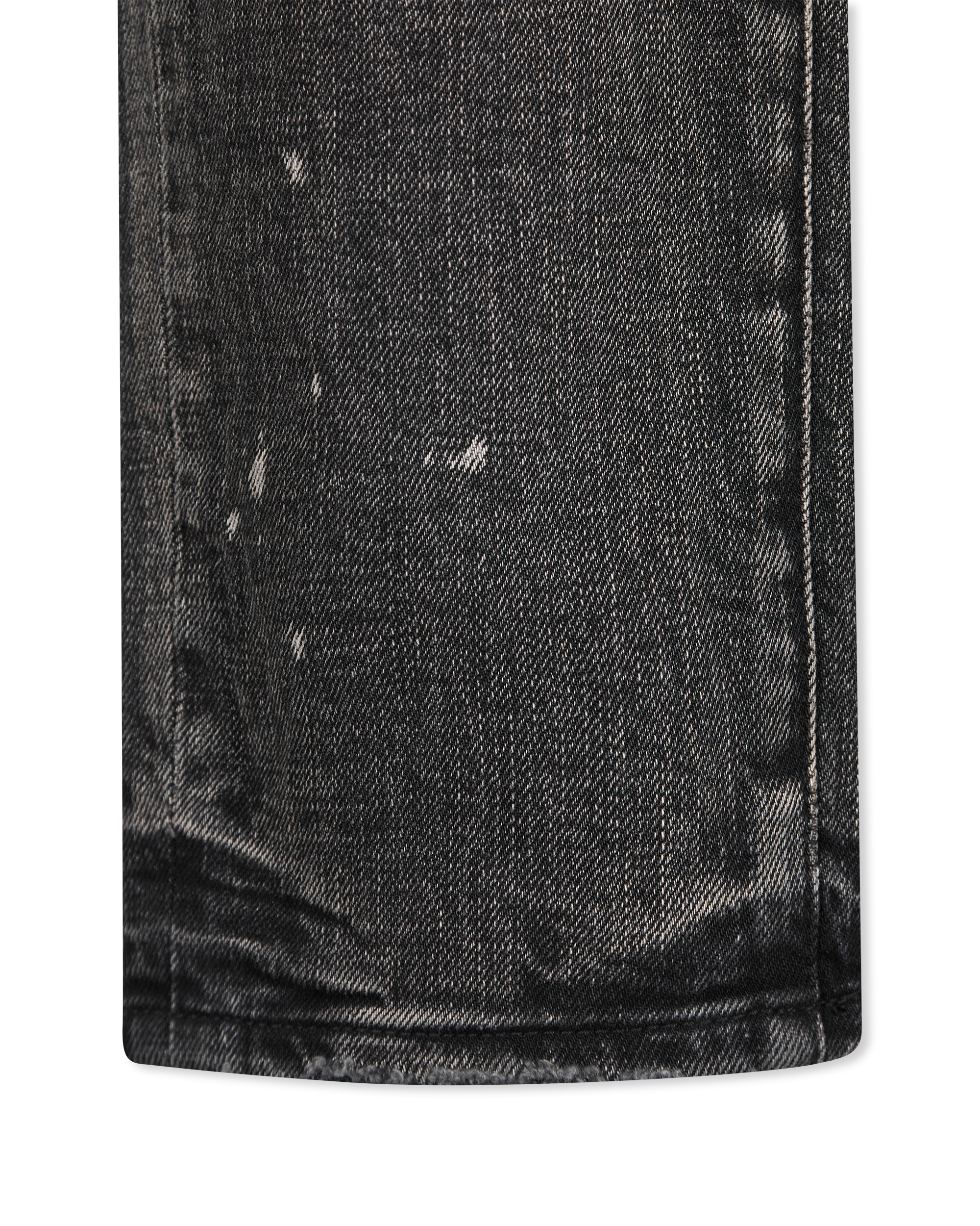 Skinny Plaid Patch Jean