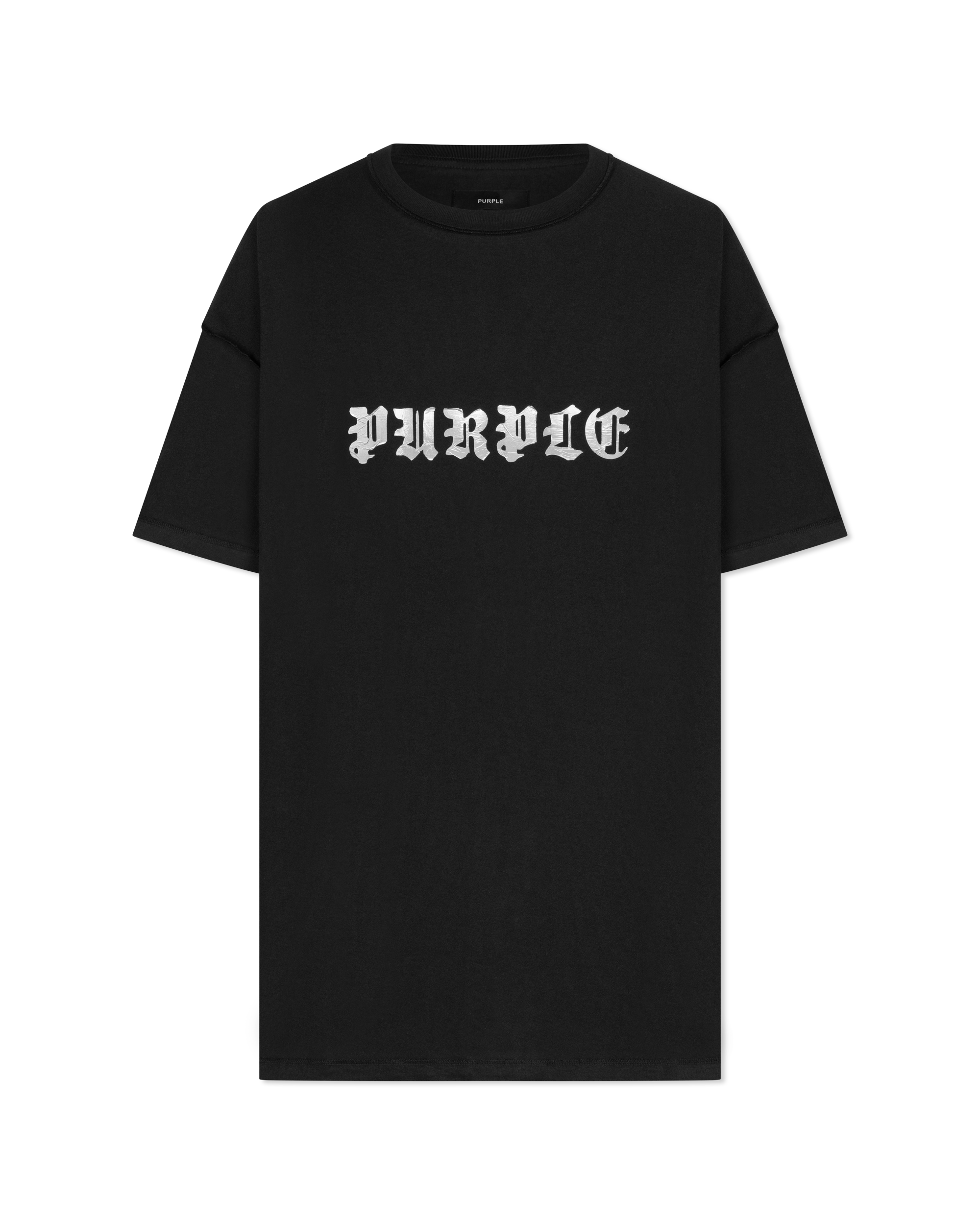 Textured Gothic Logo Inside Out Tee