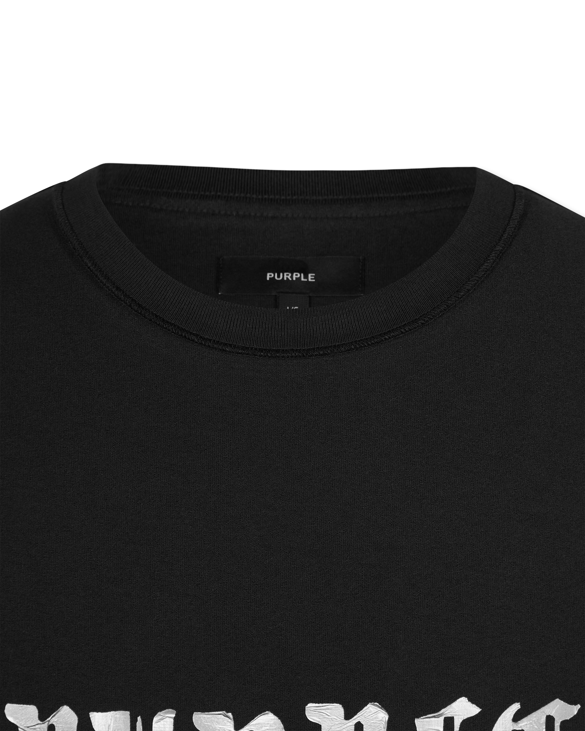 Textured Gothic Logo Inside Out Tee