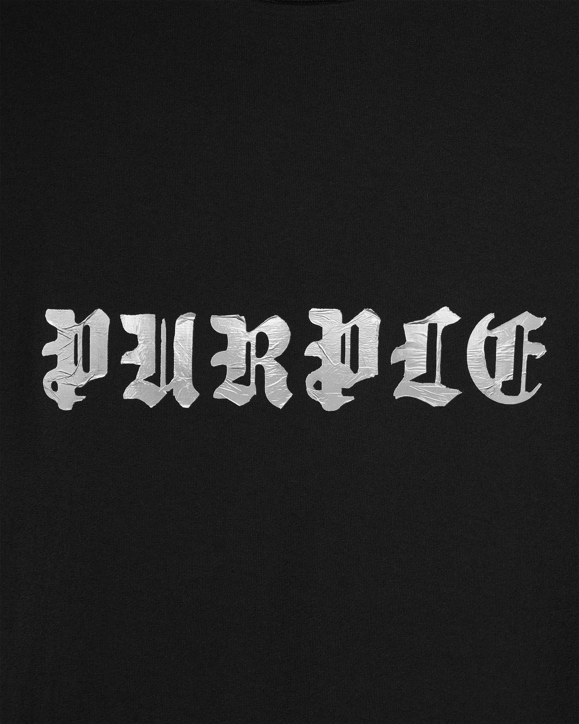 Textured Gothic Logo Inside Out Tee