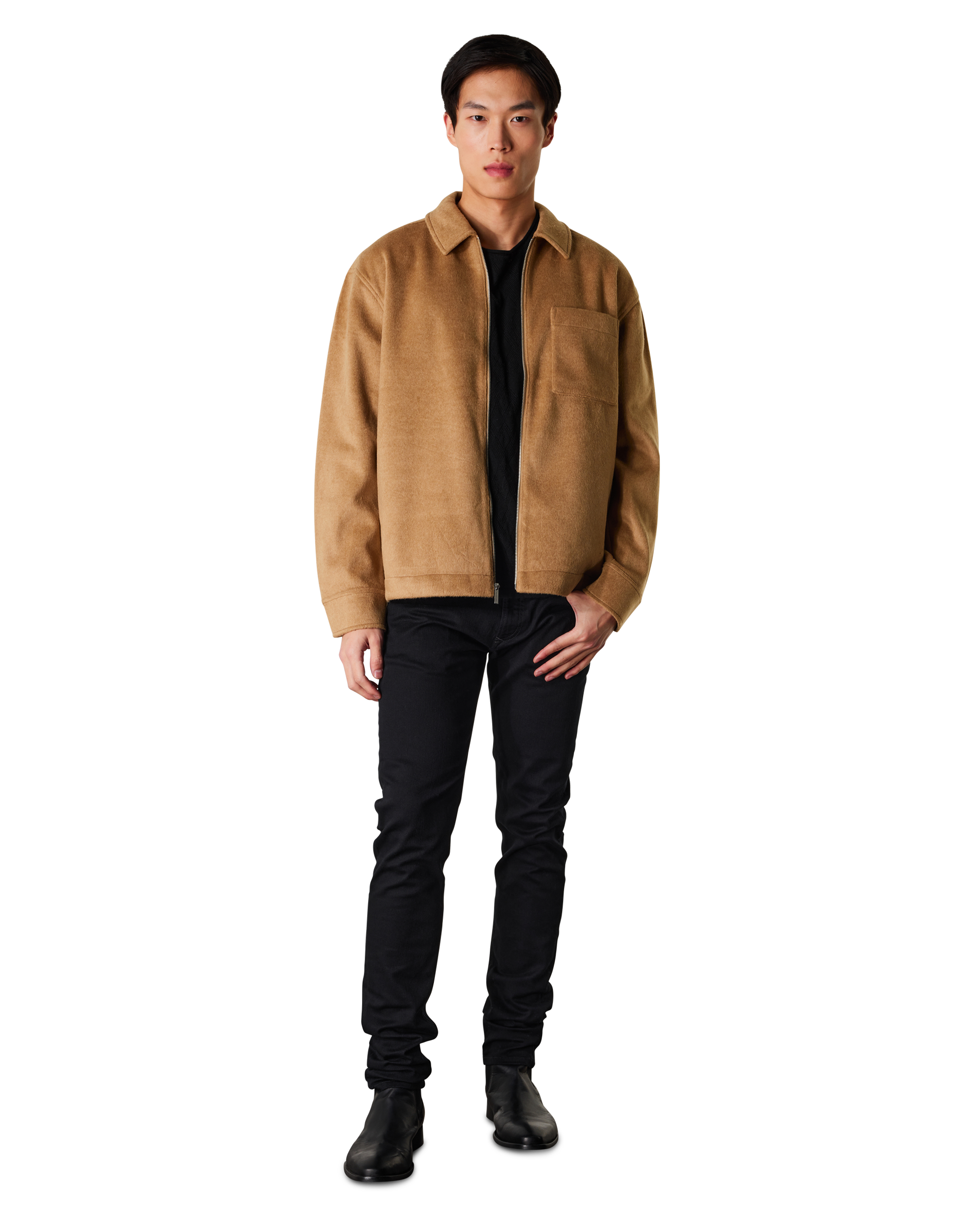 Double Knit Flannel Jacket