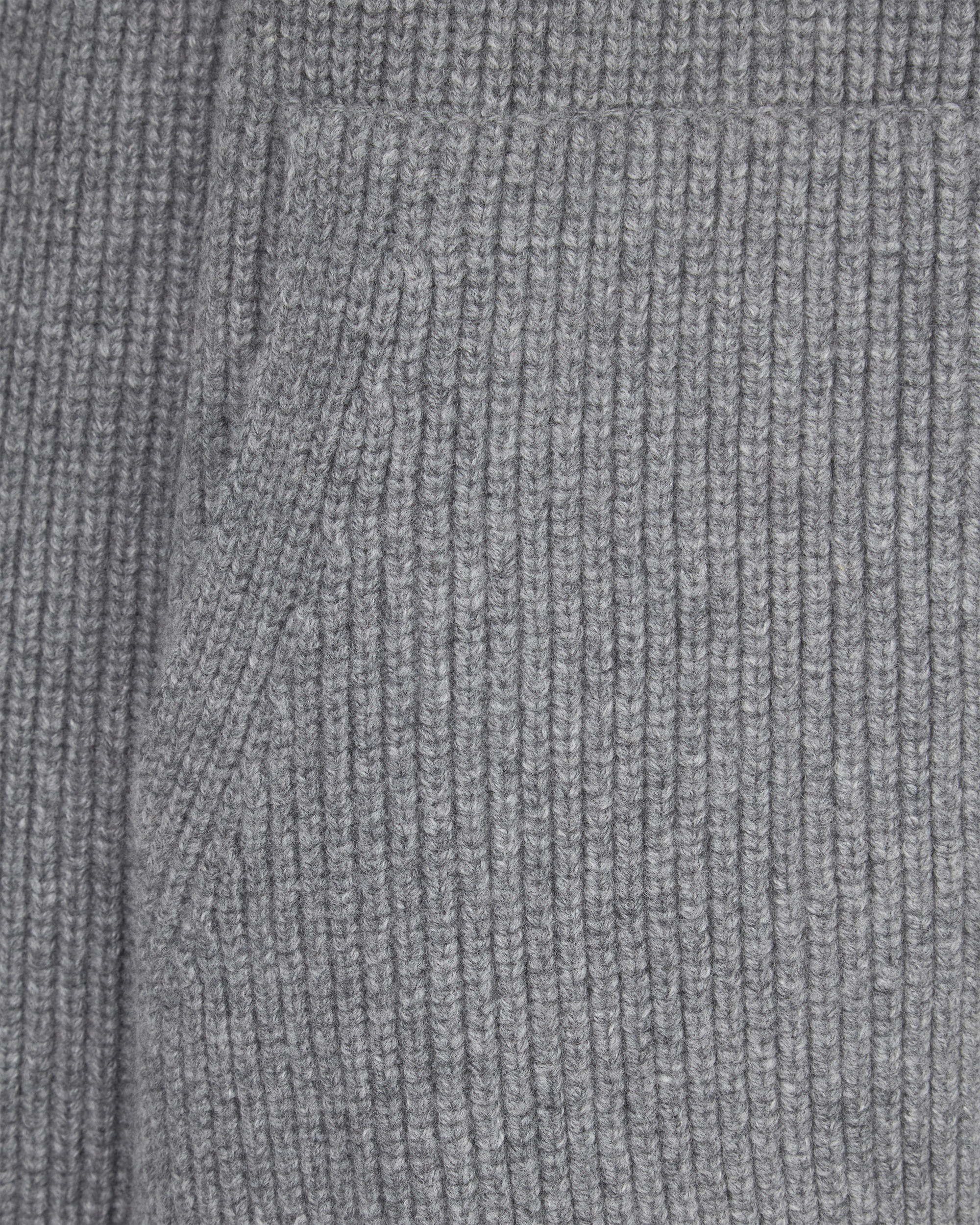 Wool Blend Zip-Up Sweater