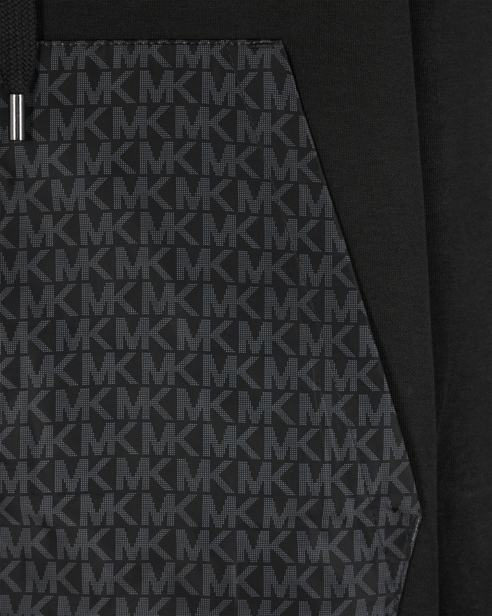 Block Print Full Zip Hoodie