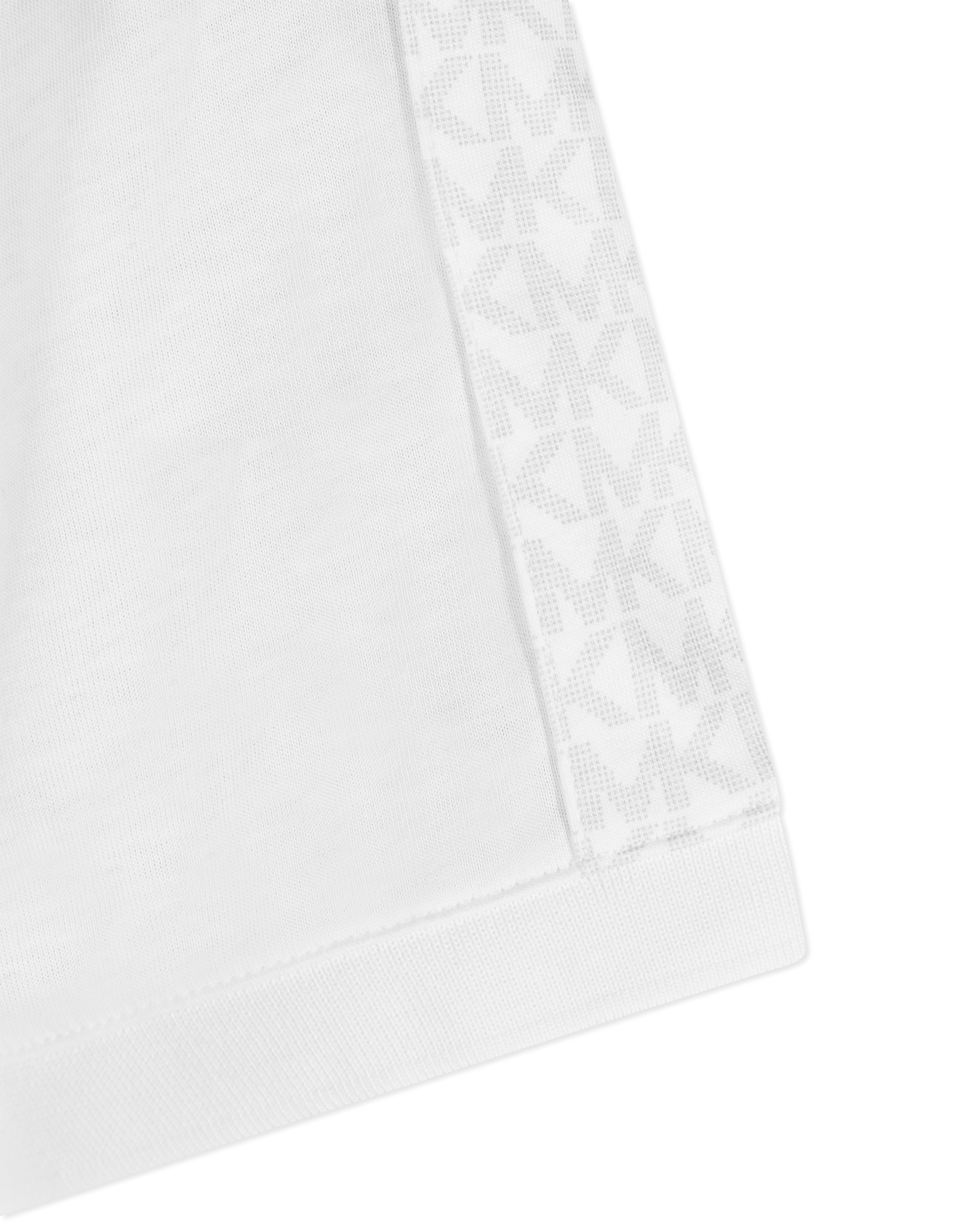 Block Print Cotton Polo Shirt