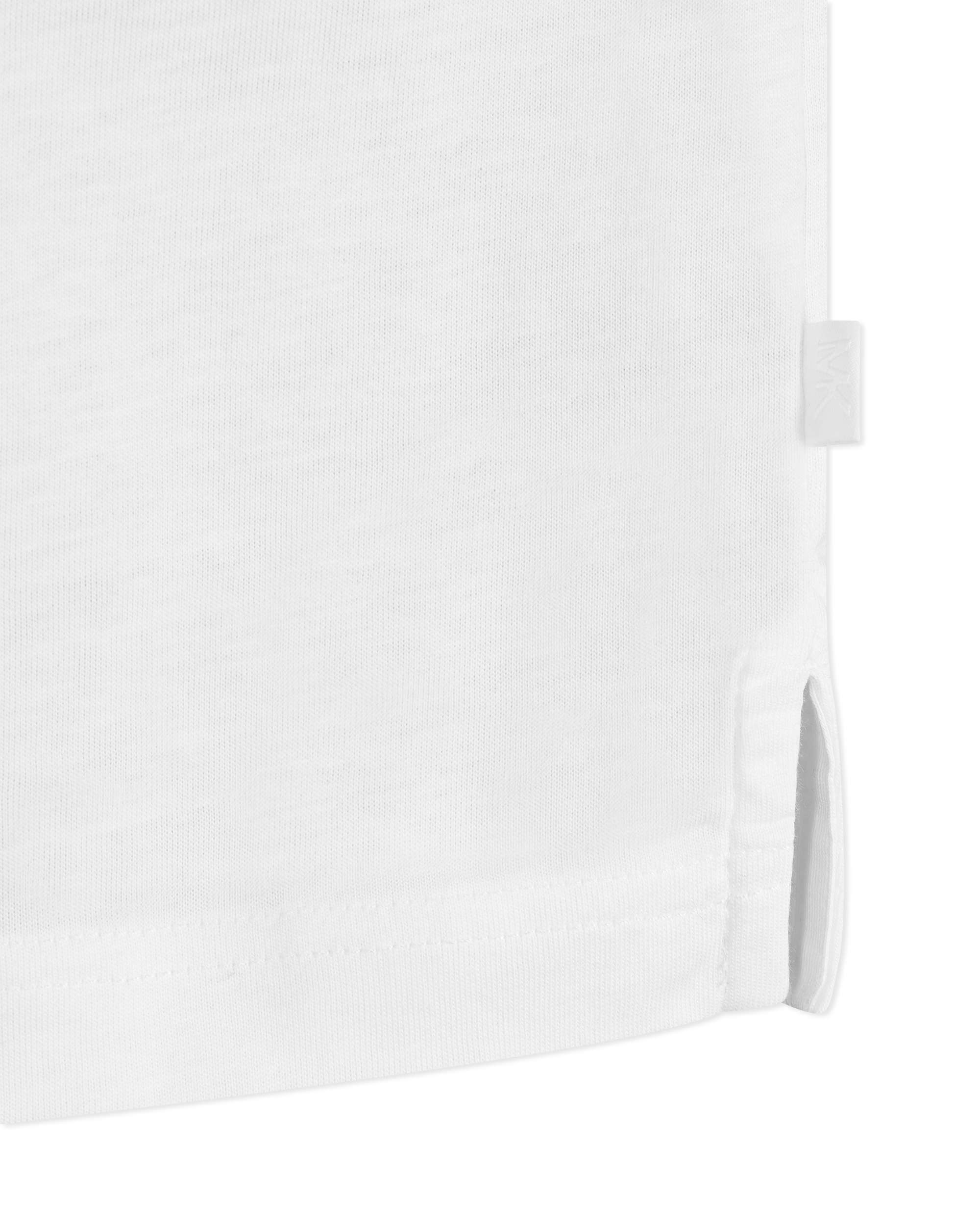 Block Print Cotton Polo Shirt