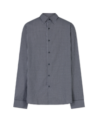 Dobby Gingham Long Sleeve Shirt