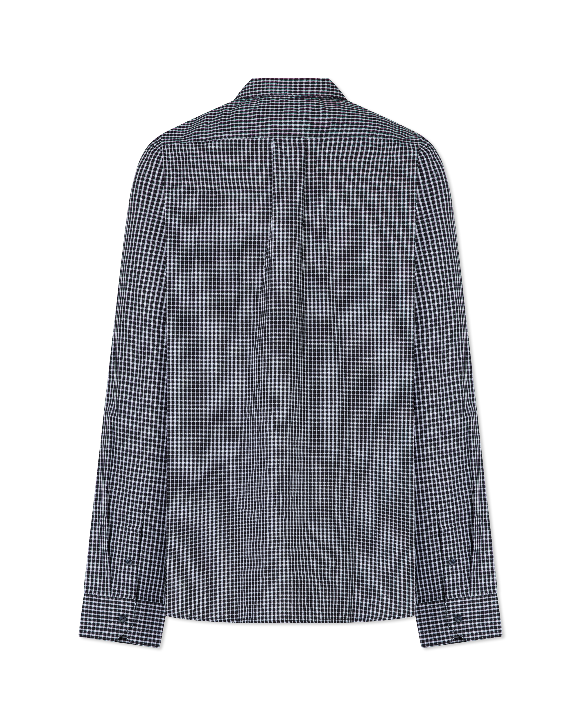 Dobby Gingham Long Sleeve Shirt