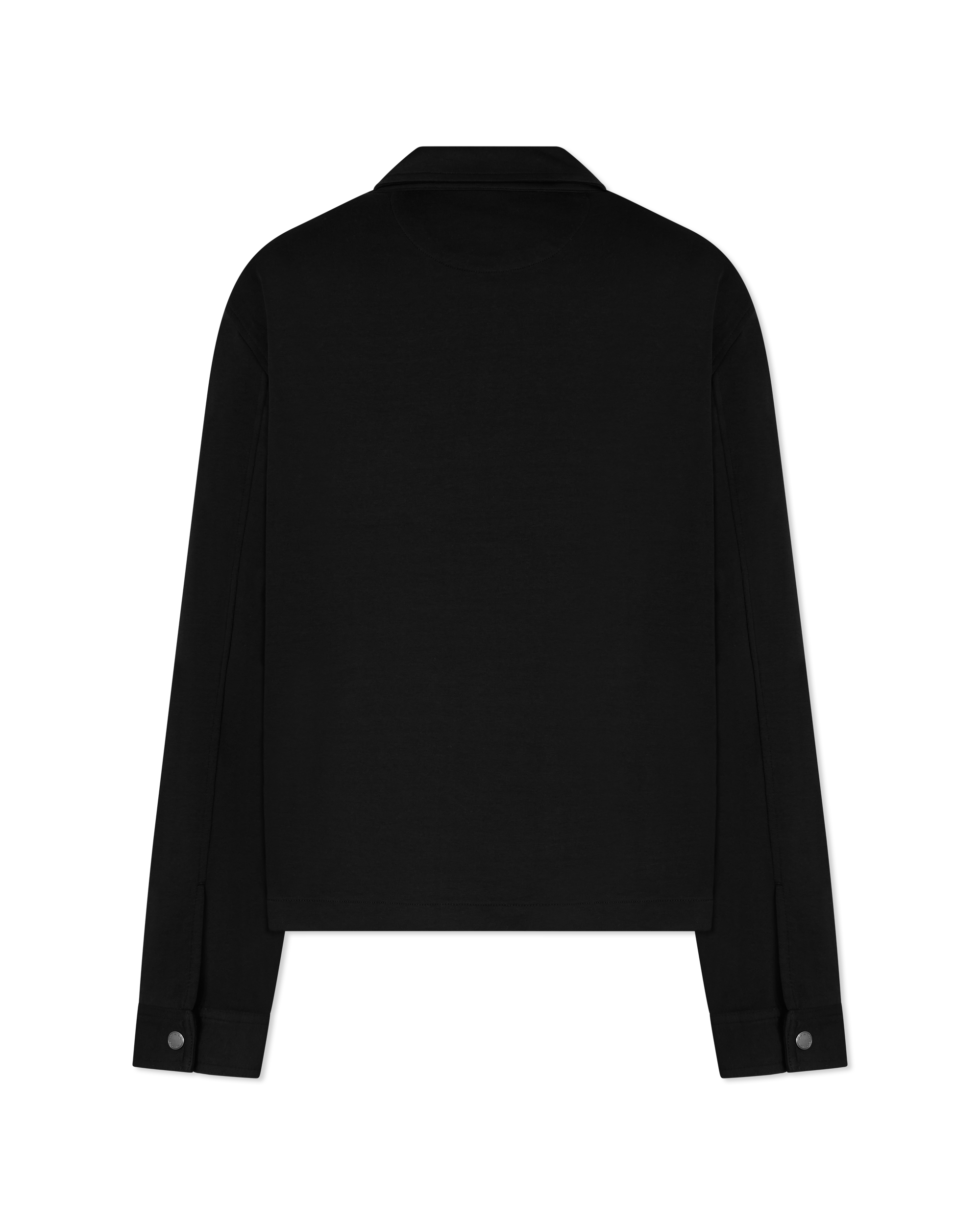 Logo Embossed Shirt Jacket