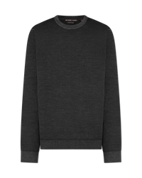 Garment-Dyed Merino Crew Neck