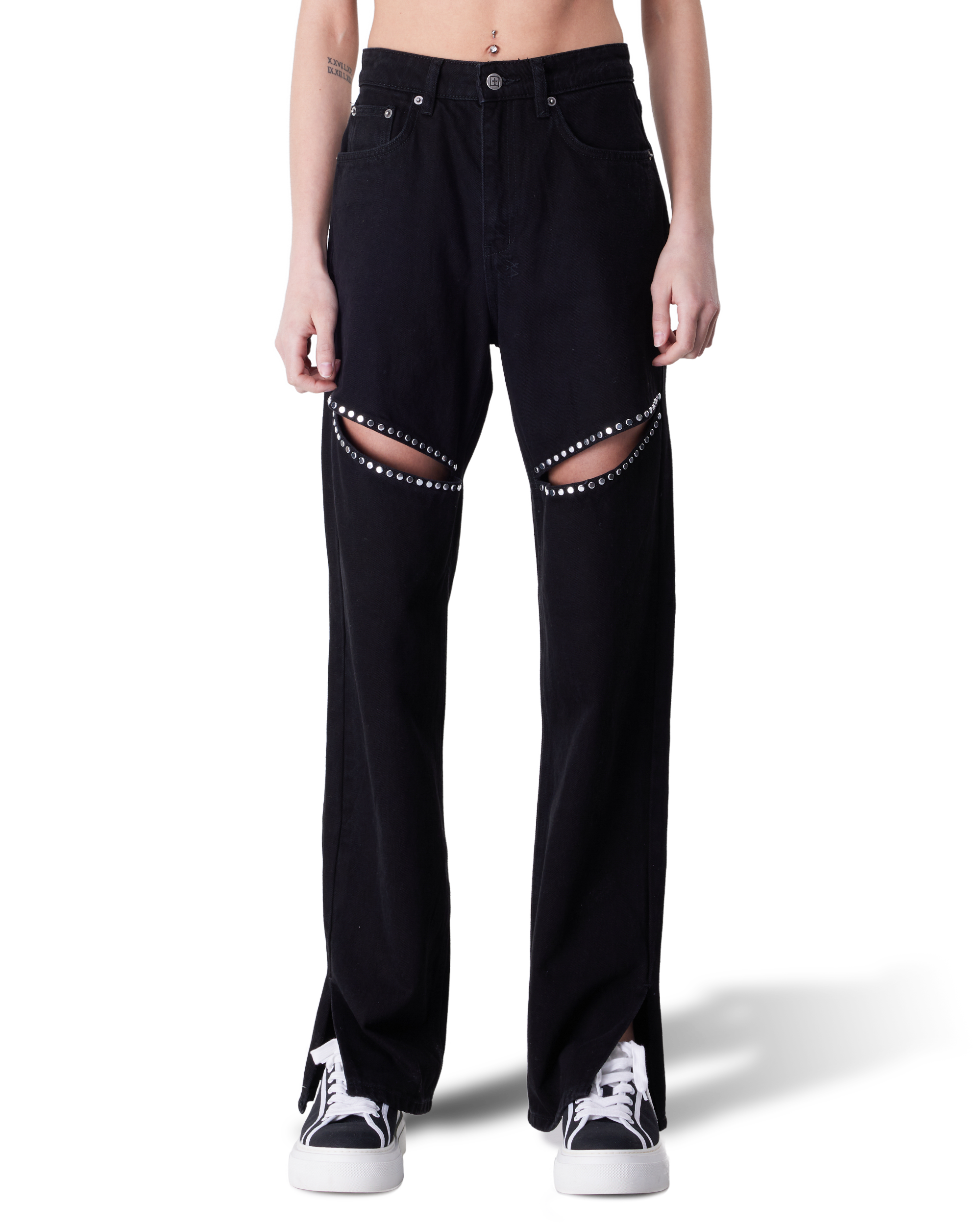 Ksubi Jeans Playback Sliver Jet Black Renaissance