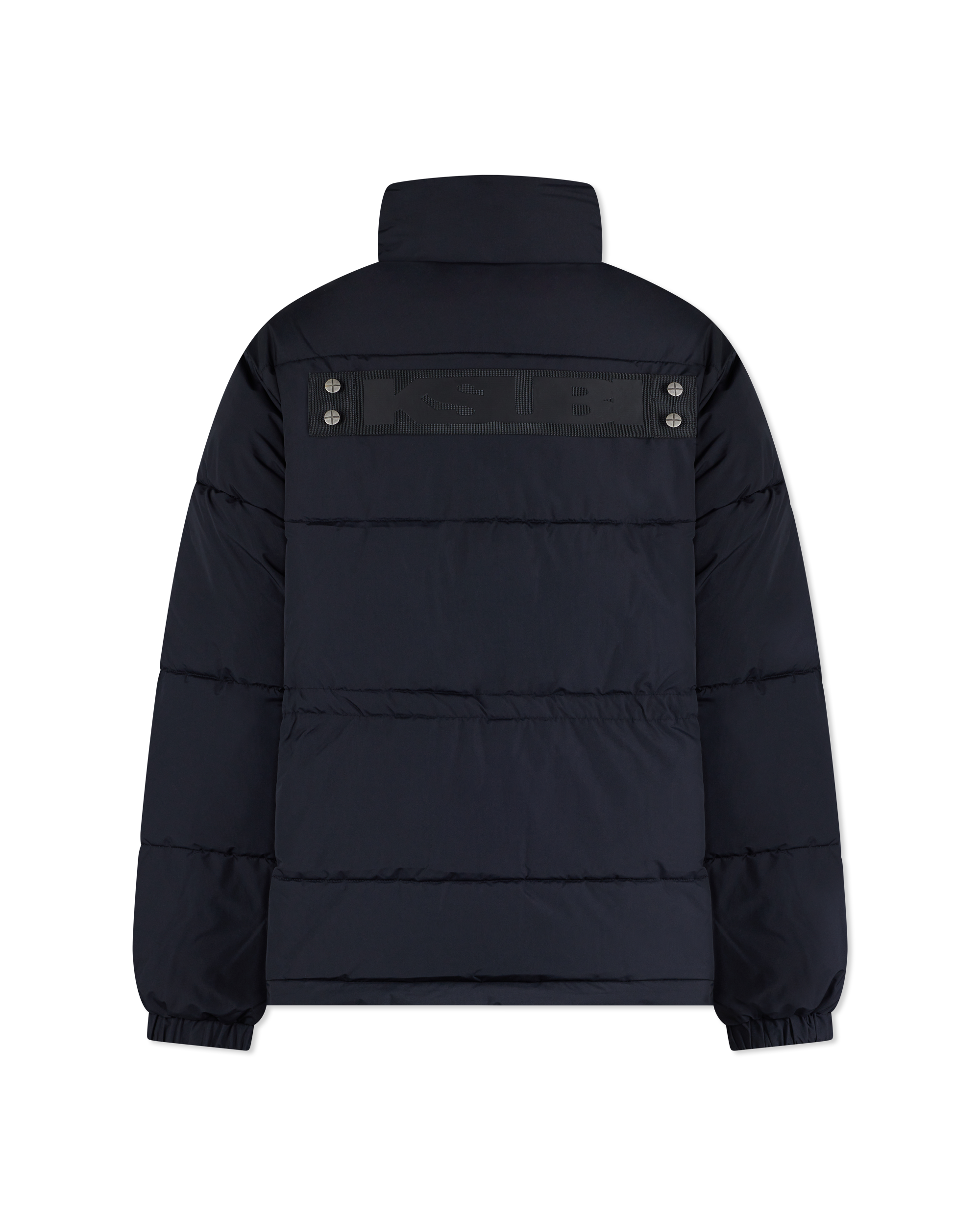 Black Polyester Ksubi Jeans Cinched Puffer by KSUBI | DIHSAN