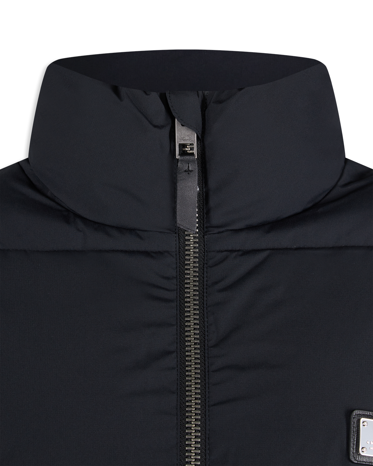Black Polyester Ksubi Jeans Cinched Puffer by KSUBI | DIHSAN