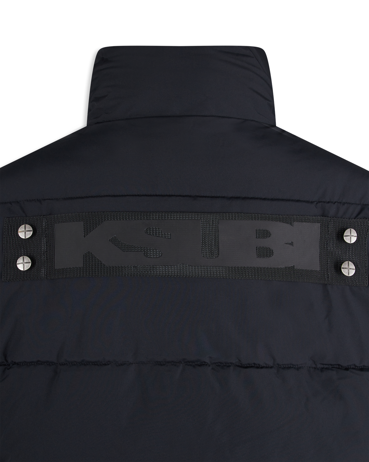 Black Polyester Ksubi Jeans Cinched Puffer by KSUBI | DIHSAN