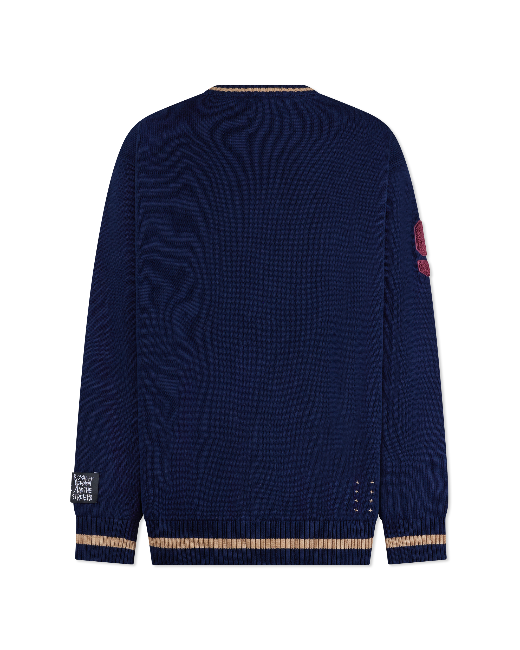 Navy Cotton Ksubi Jeans Playoff Cardigan by KSUBI | DIHSAN