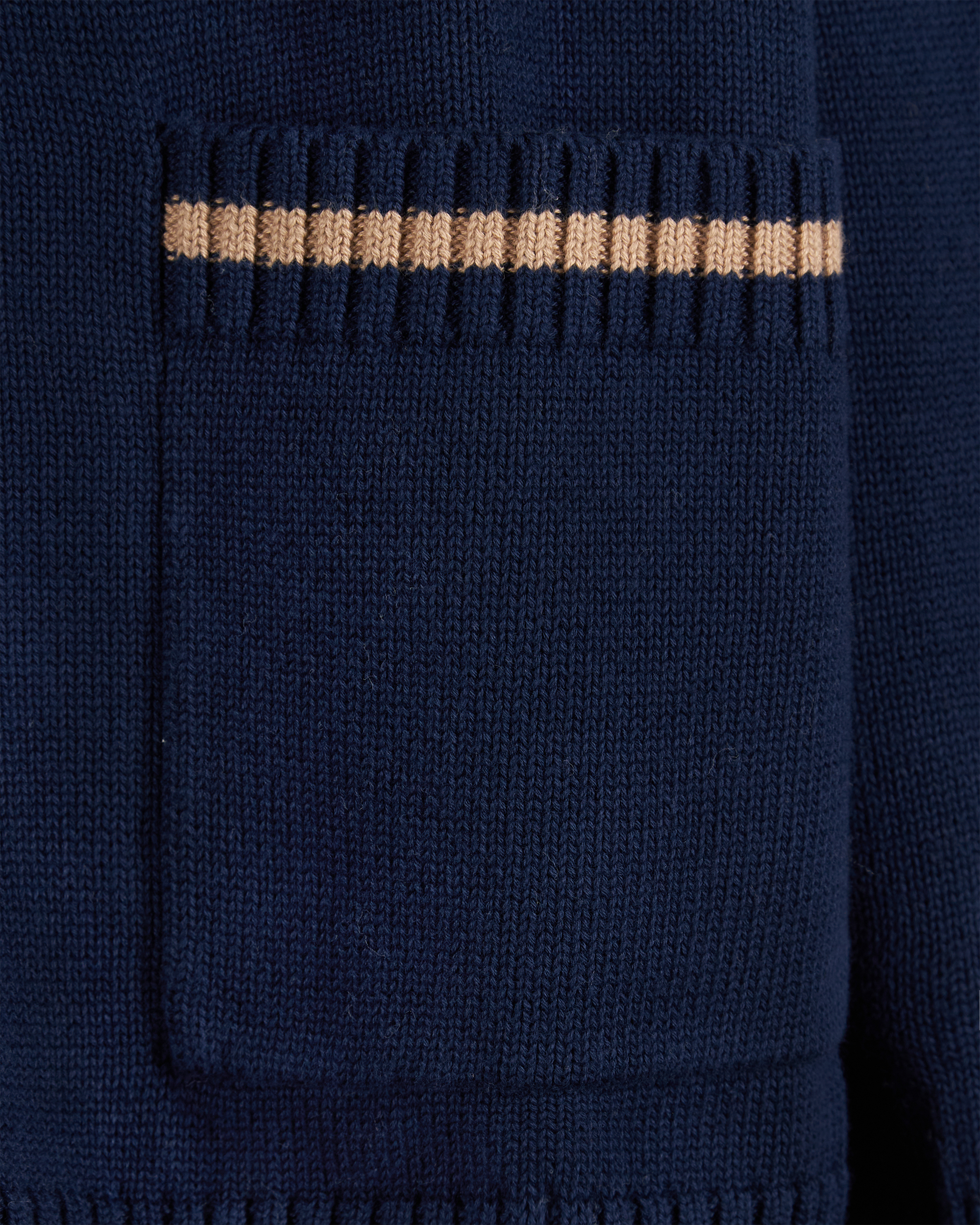 Navy Cotton Ksubi Jeans Playoff Cardigan by KSUBI | DIHSAN