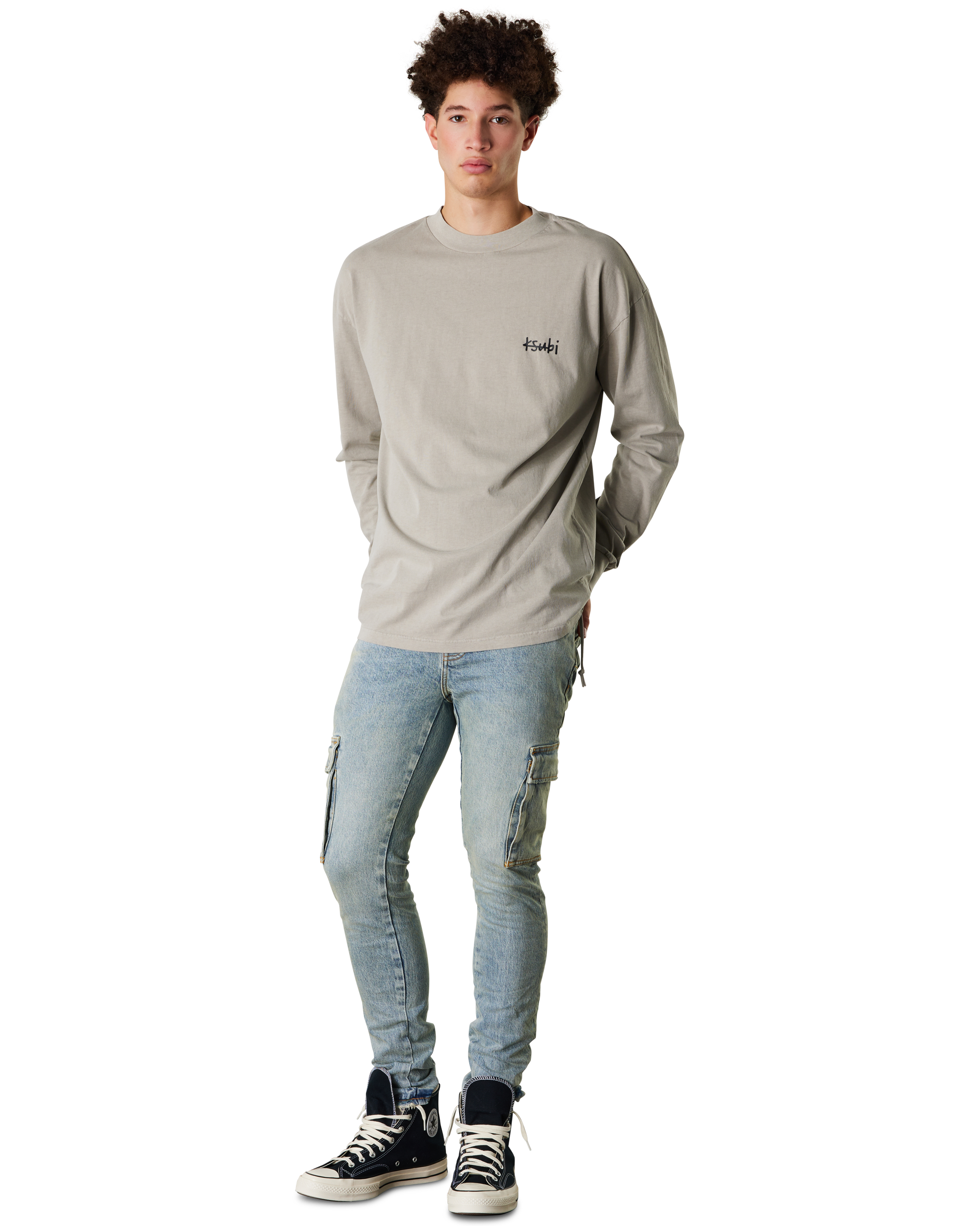 Ksubi Jeans All Day Biggie Long Sleeve Tee