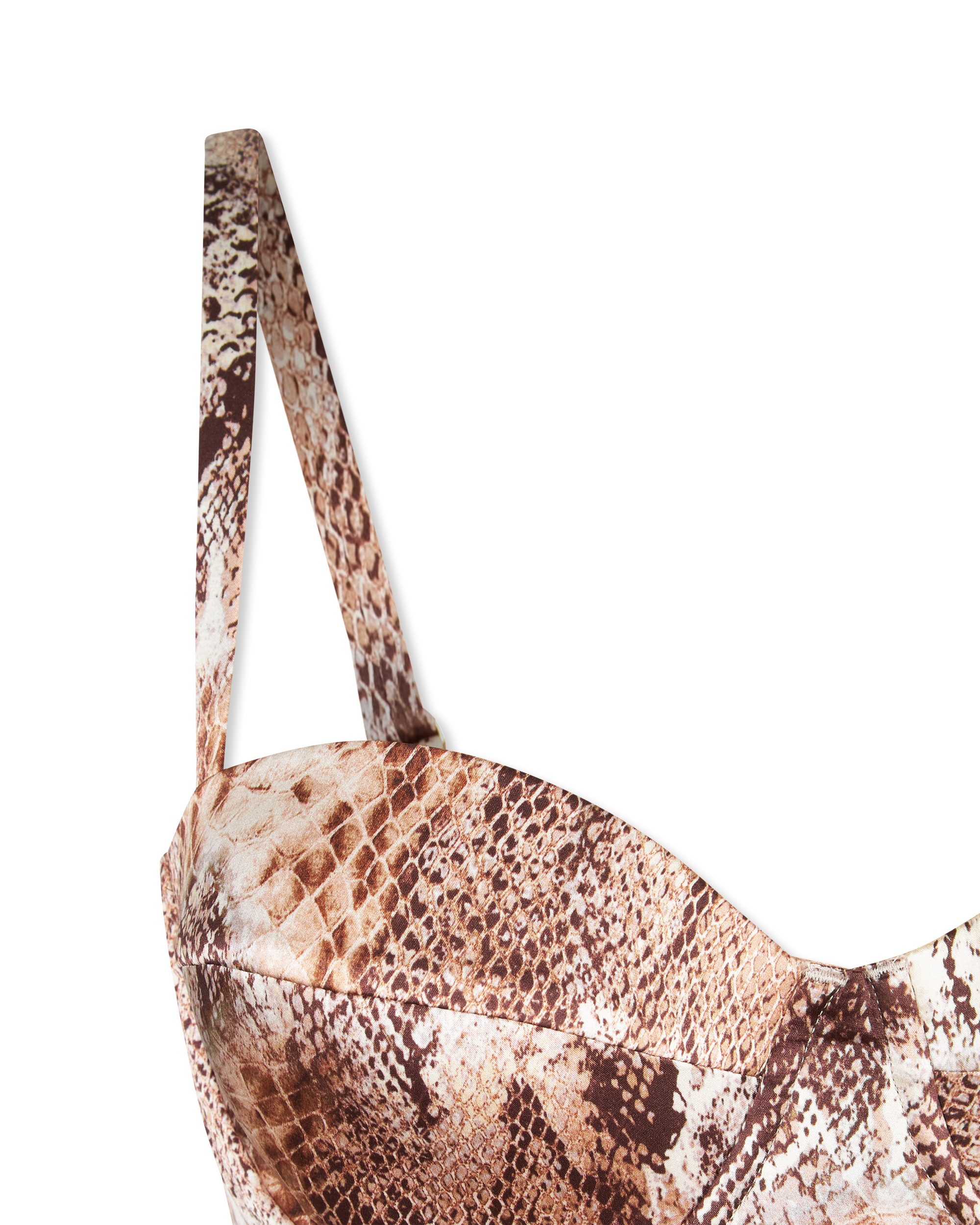 Sonya Silk Bustier