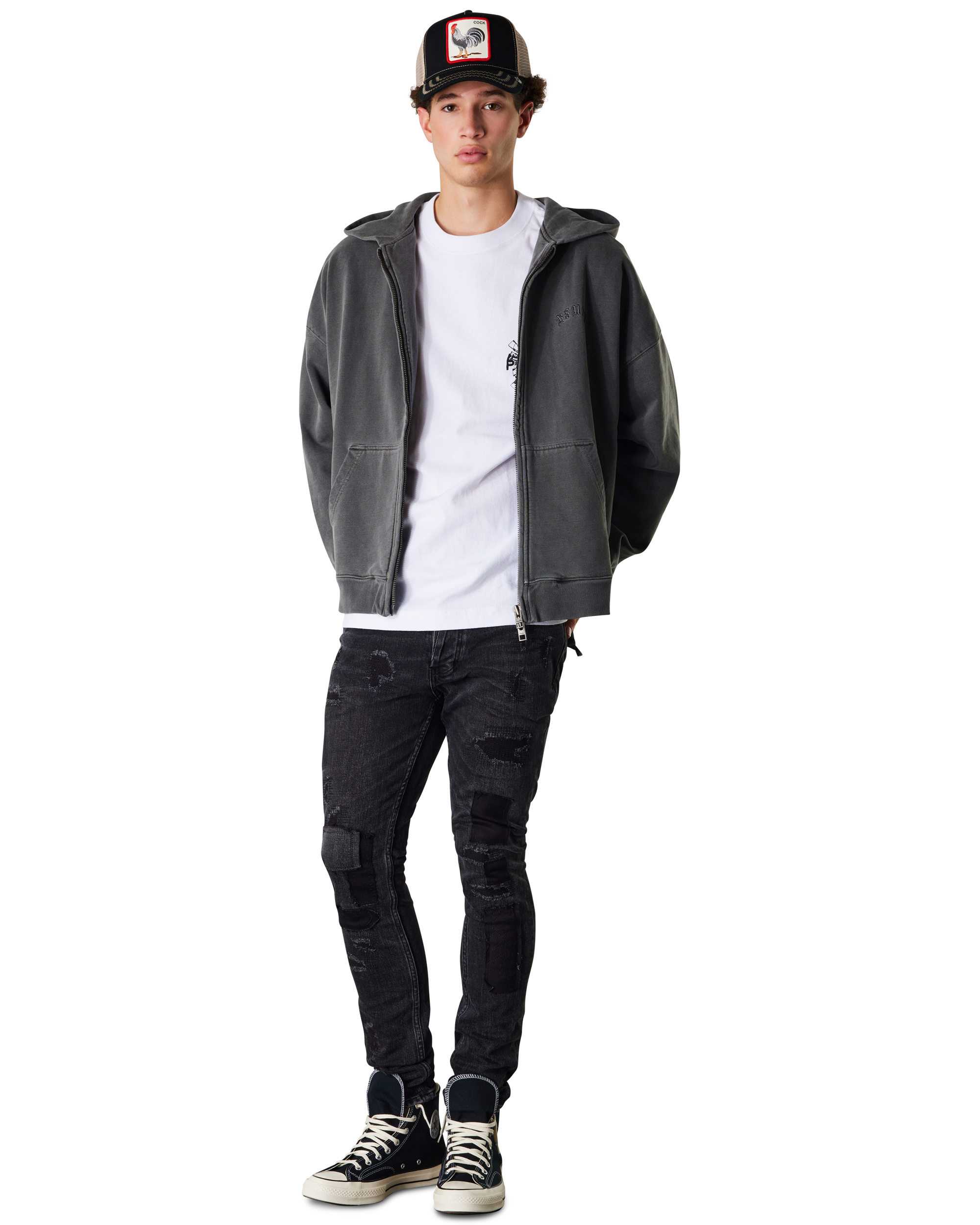 Ksubi Jeans Serpent Ekcess Hoodie