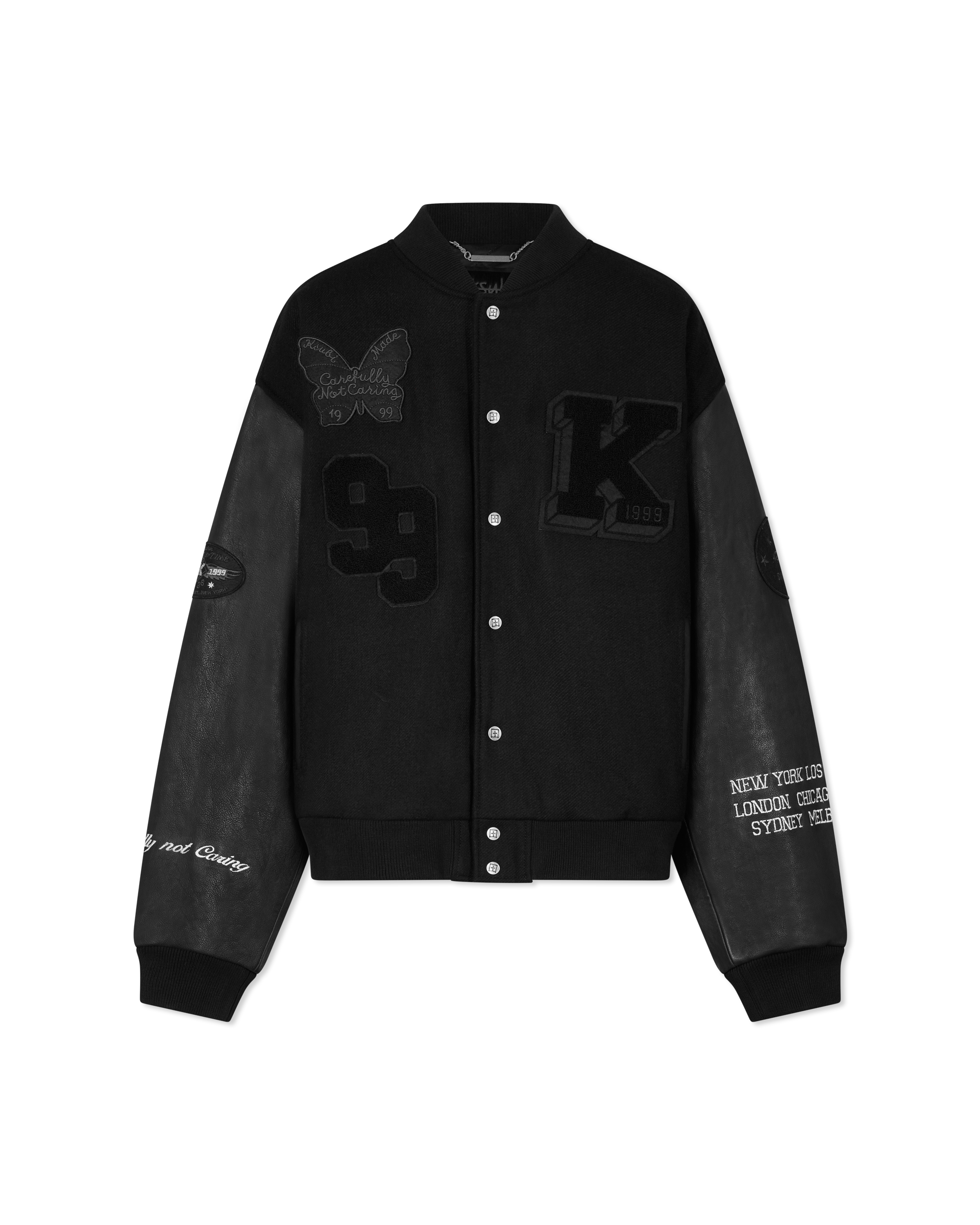 Ksubi Jeans Patched Varsity Jacket