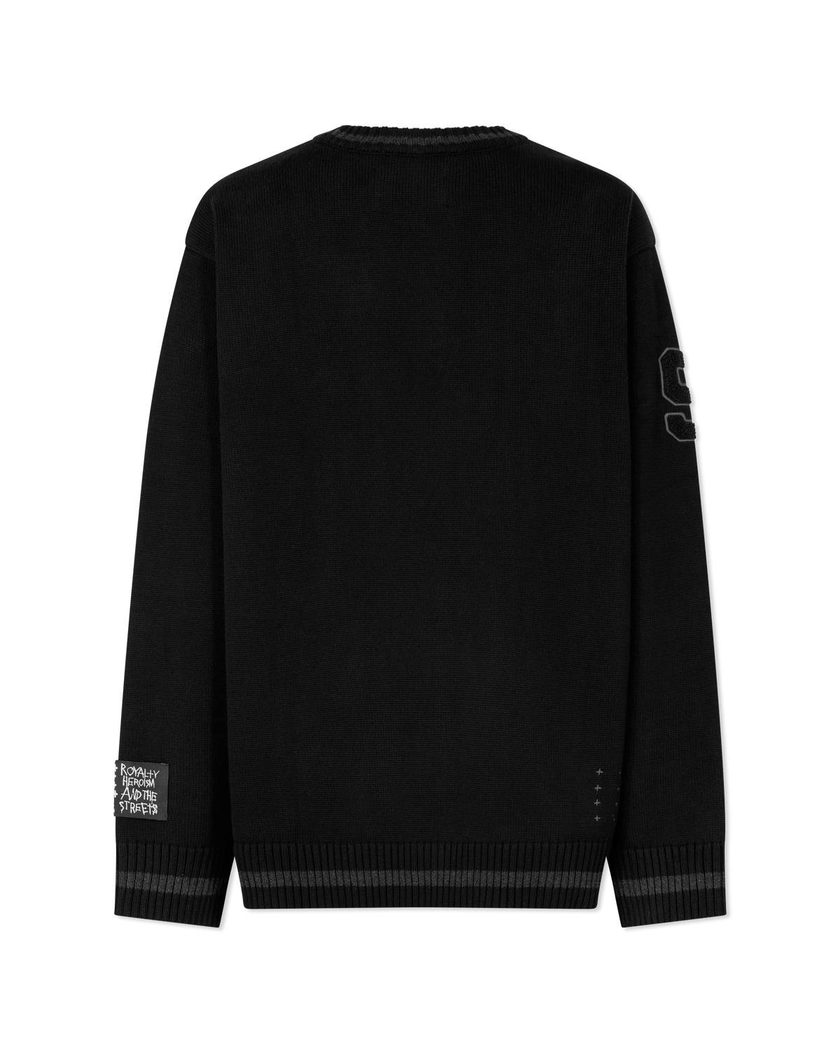 Black Cotton Ksubi Jeans Playoff Cardigan by KSUBI | DIHSAN
