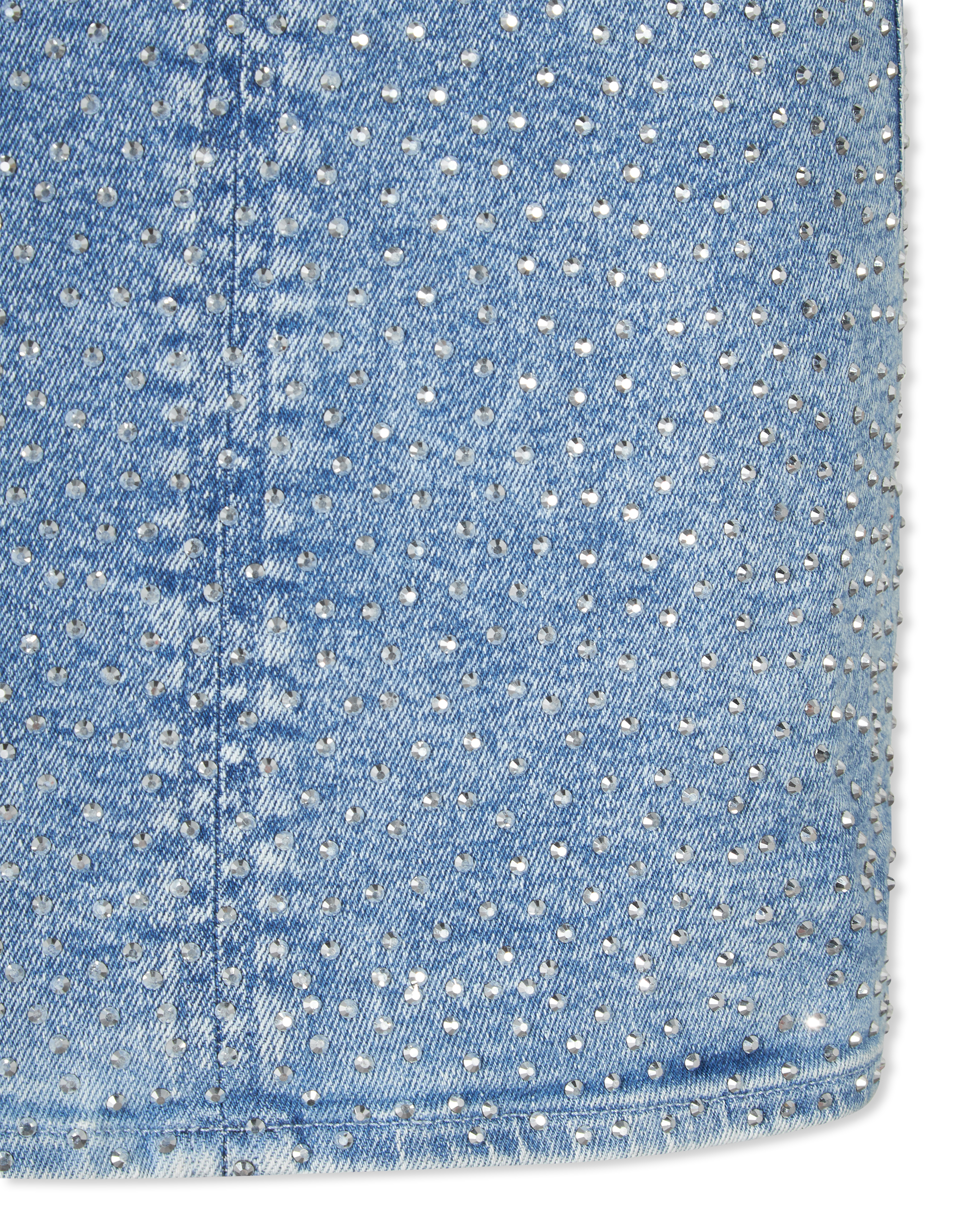 Crystal Strapless Mini Dress