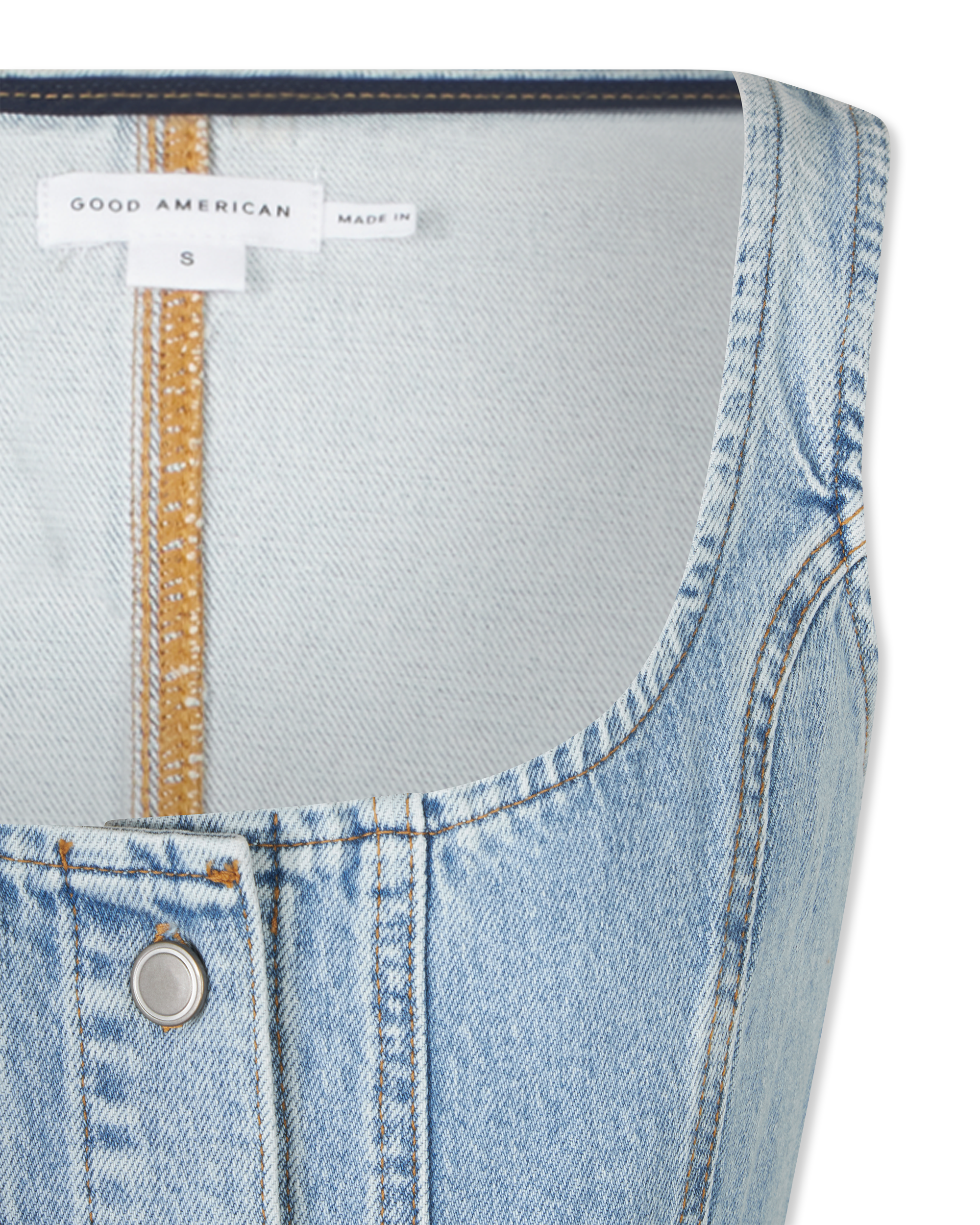 Button Front Midi Dress