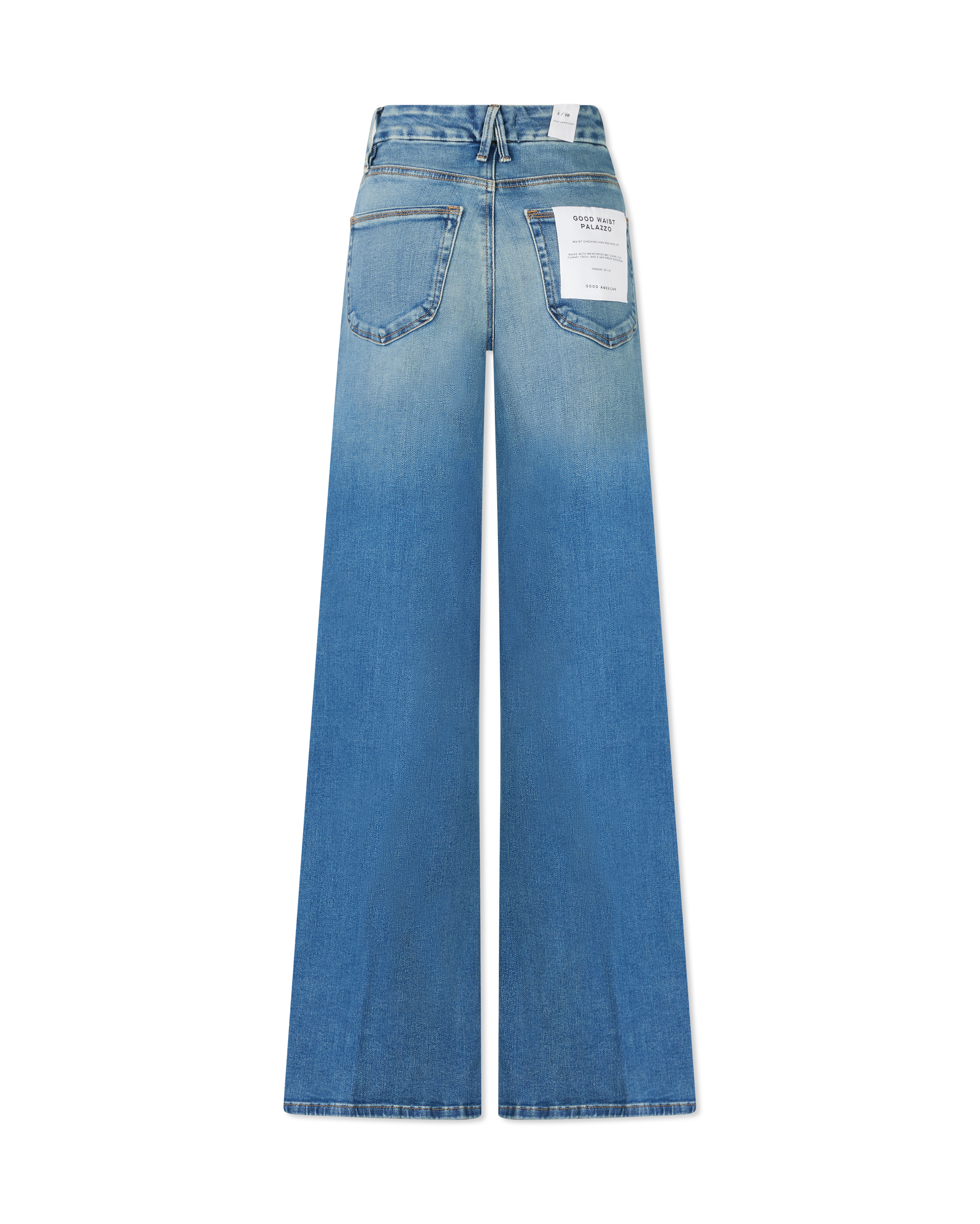 Soft Tech Good Waist Palazzo Jeans
