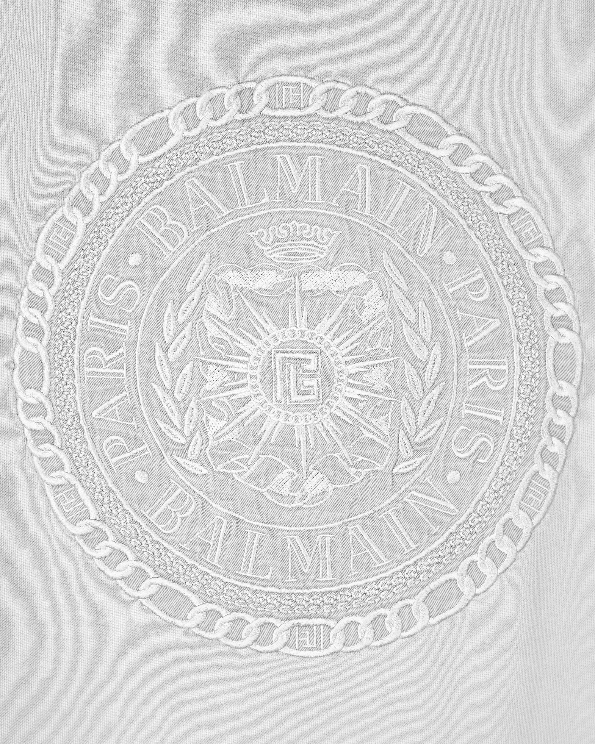 Embroidered Balmain Médaille Sweatshirt