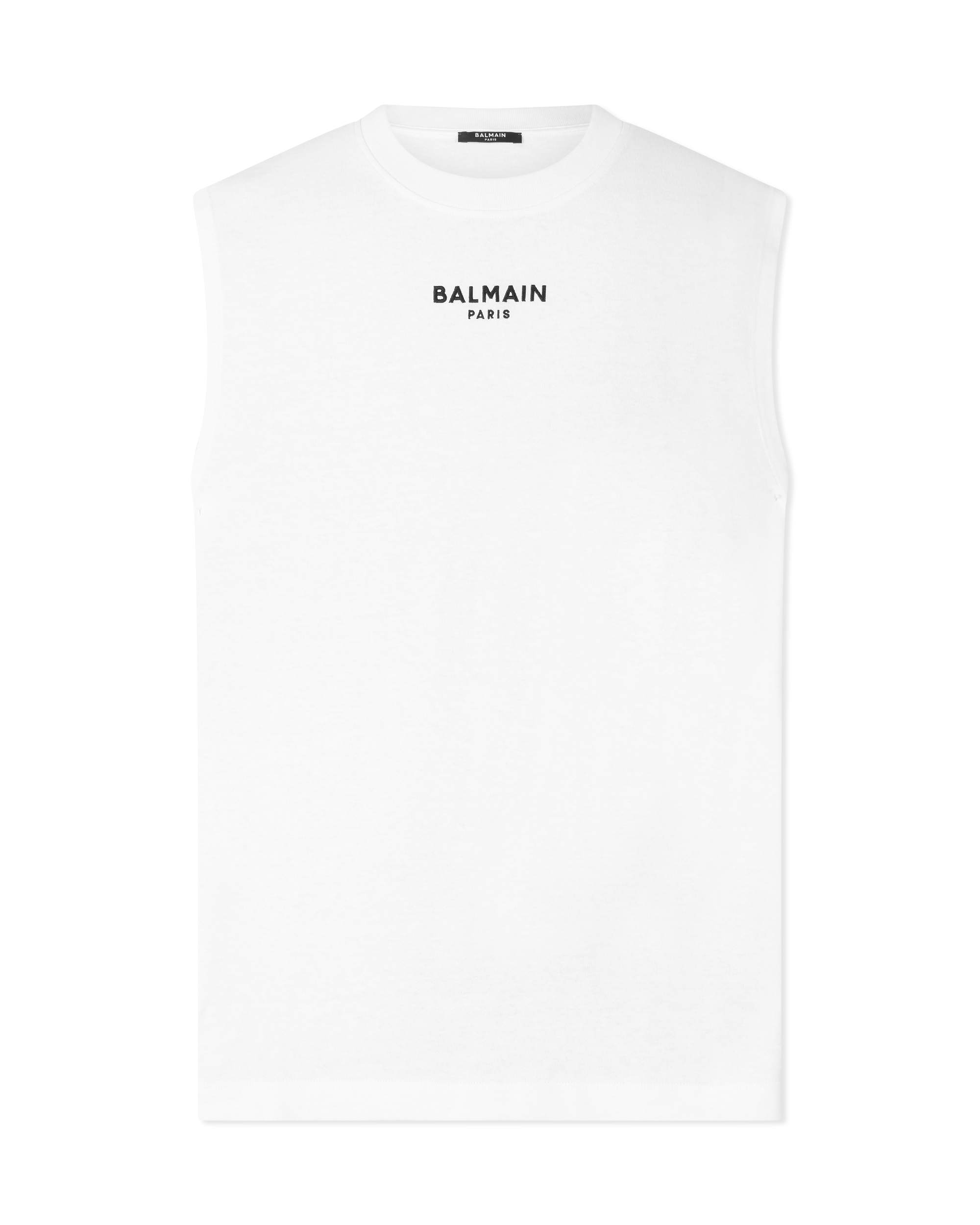 Balmain Paris Embroidered Vest Top