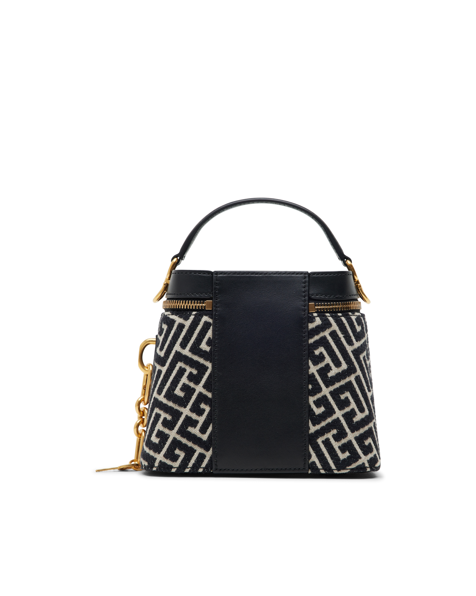 Monogrammed Jacquard Pulse Vanity Bag