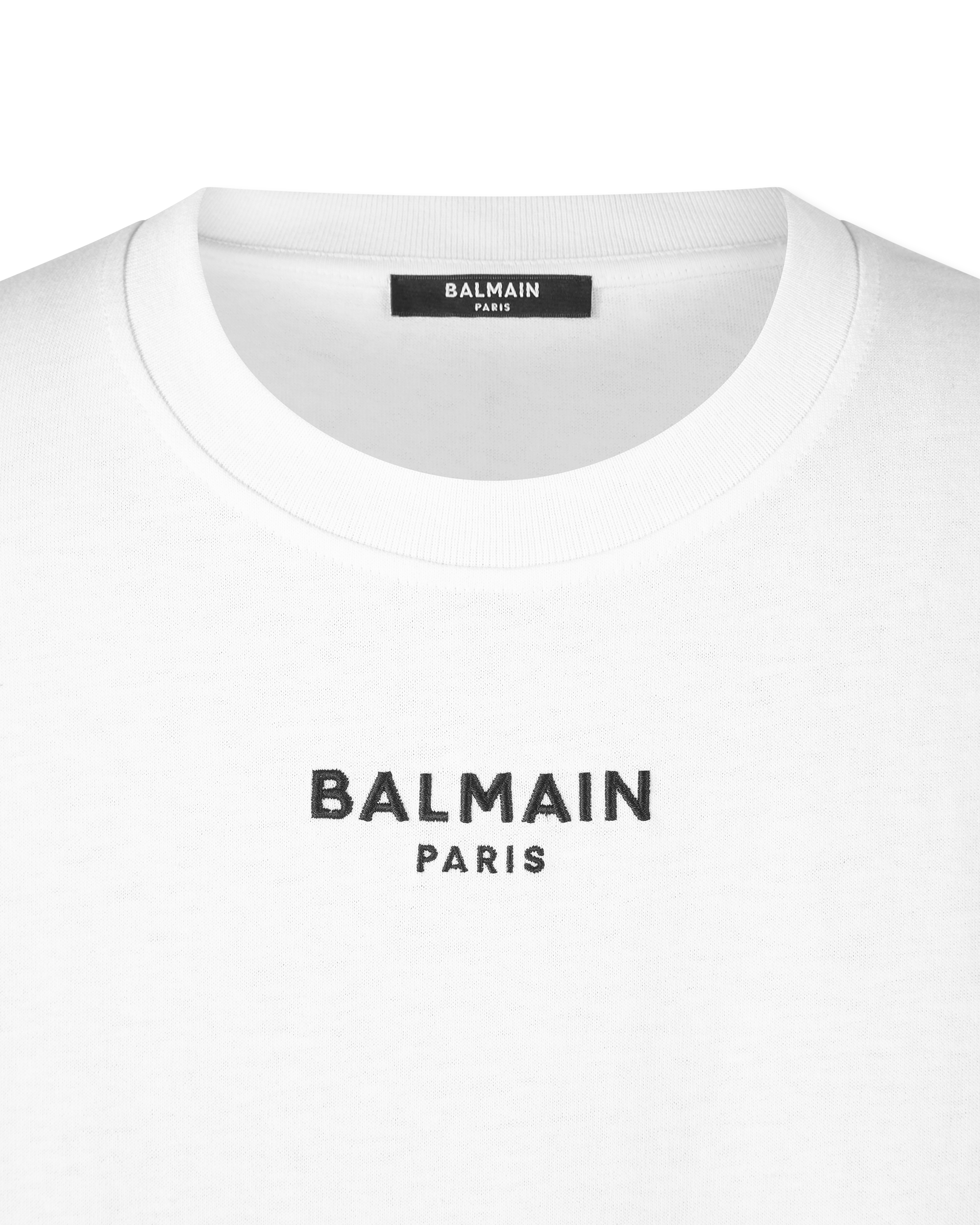 Embroidered Balmain Paris T-Shirt