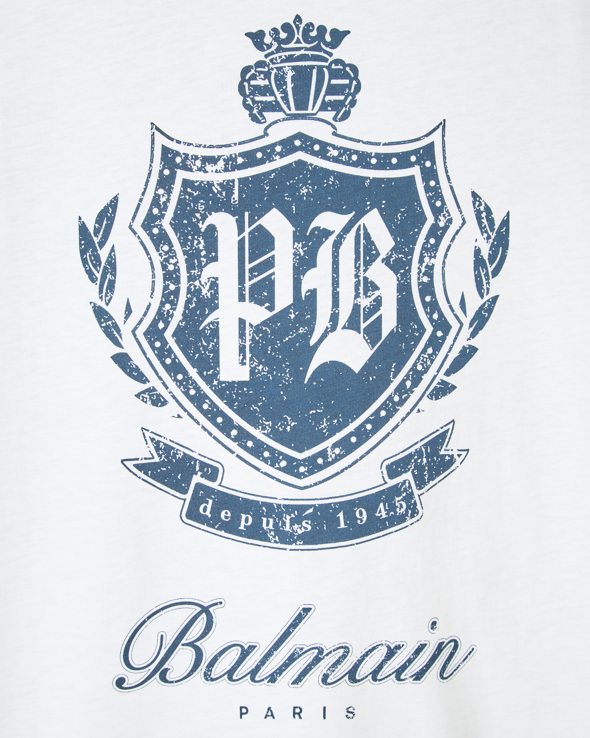 College Emblem Print T-Shirt