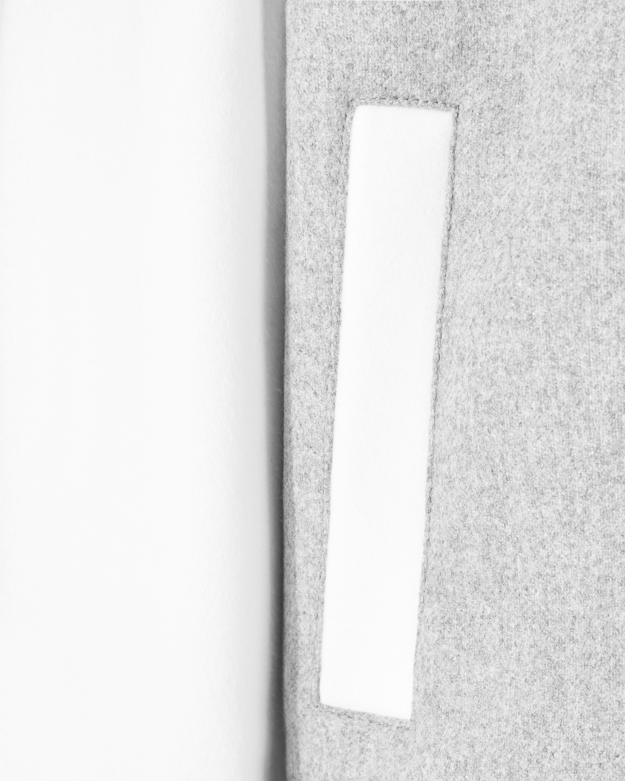 Two-Tone Wool Varsity jacket