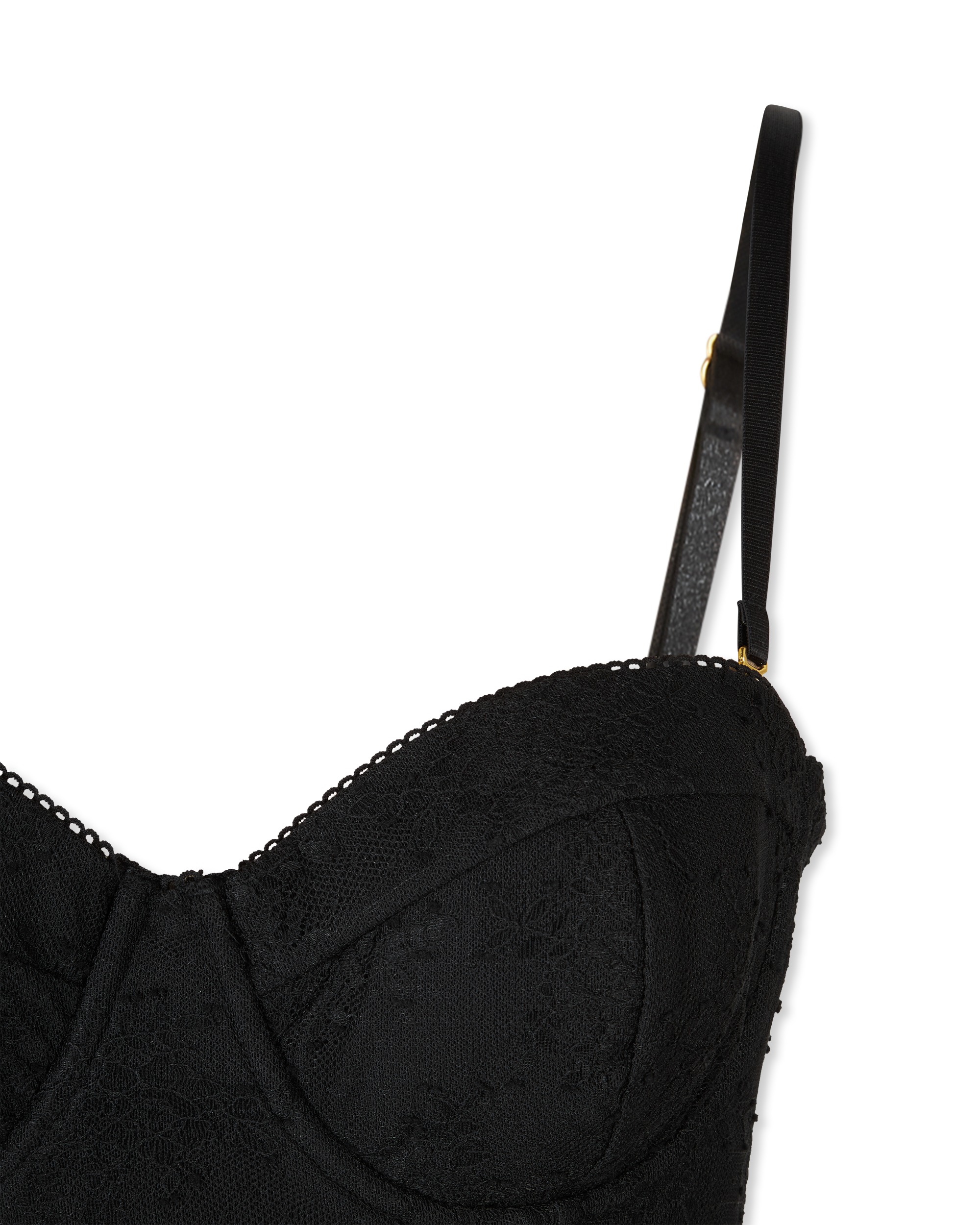 Senna Lace Bustier Midi Dress