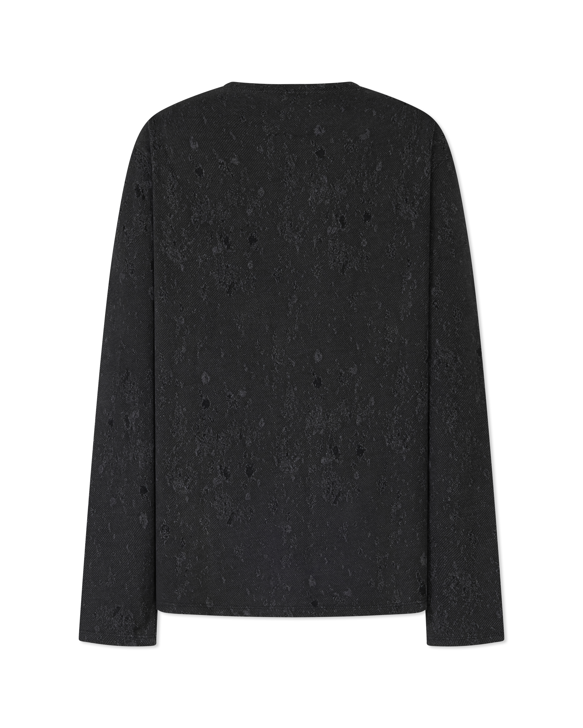 Tecture Jacquard Crewneck Sweater