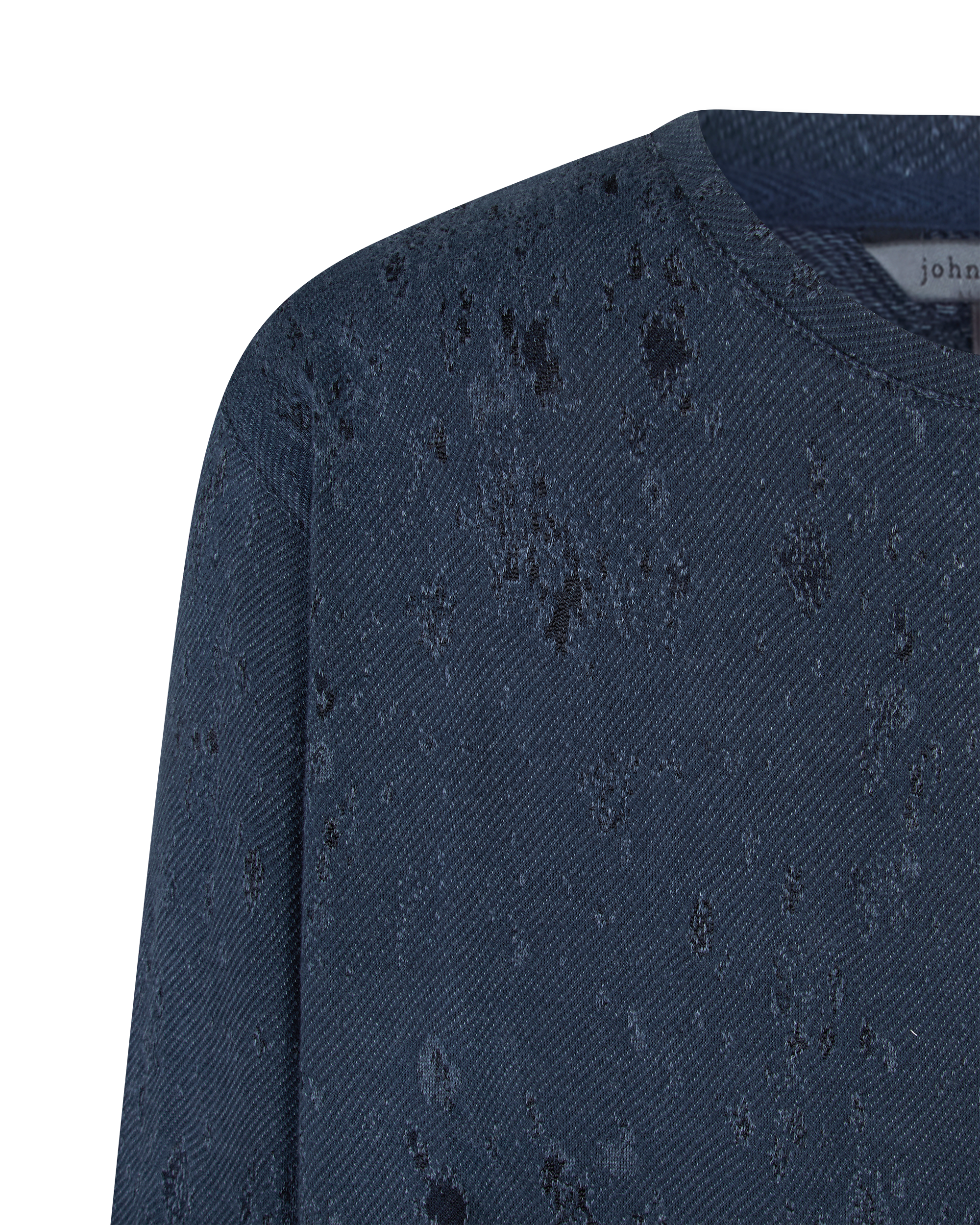 Tecture Jacquard Crewneck Sweater