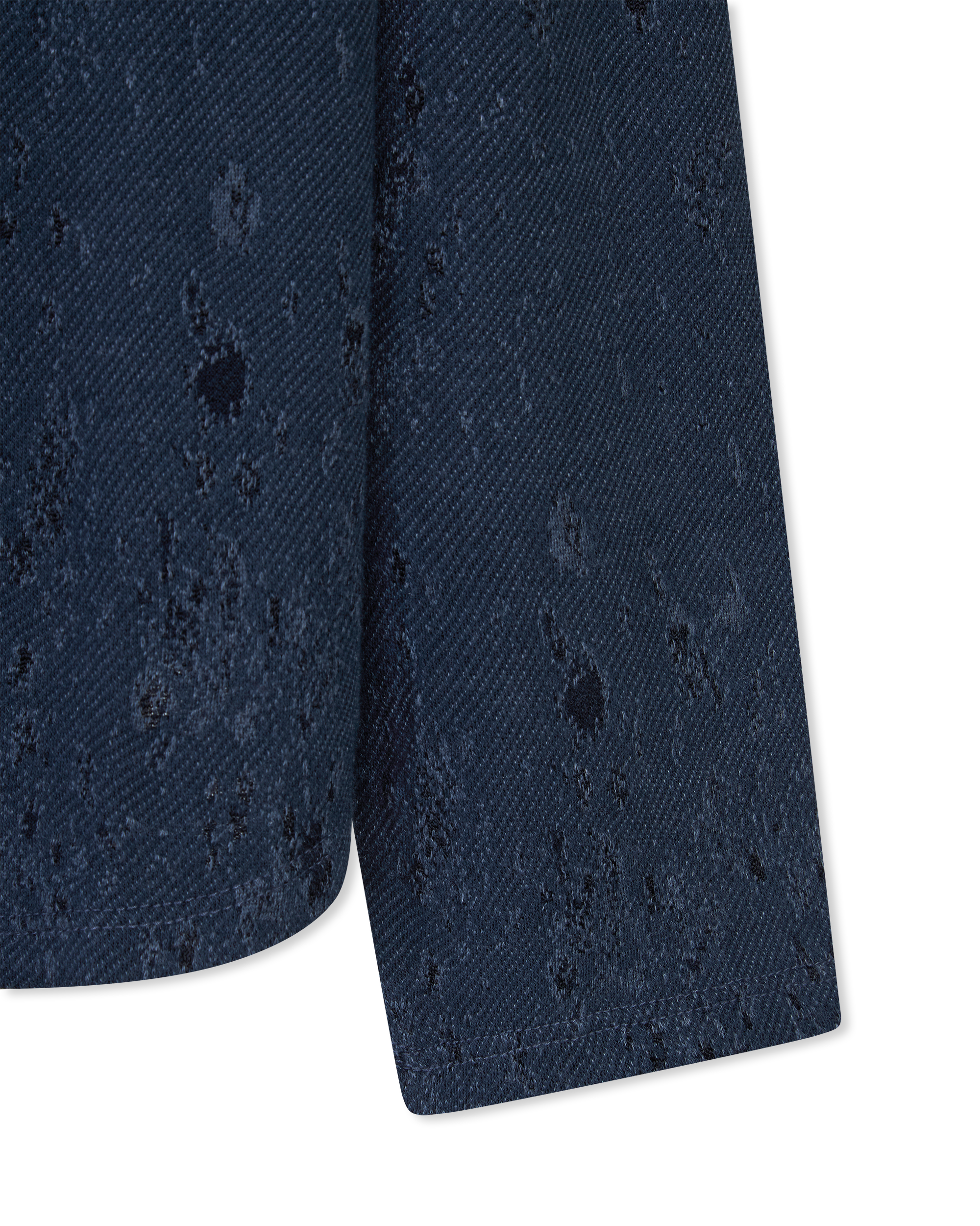 Tecture Jacquard Crewneck Sweater