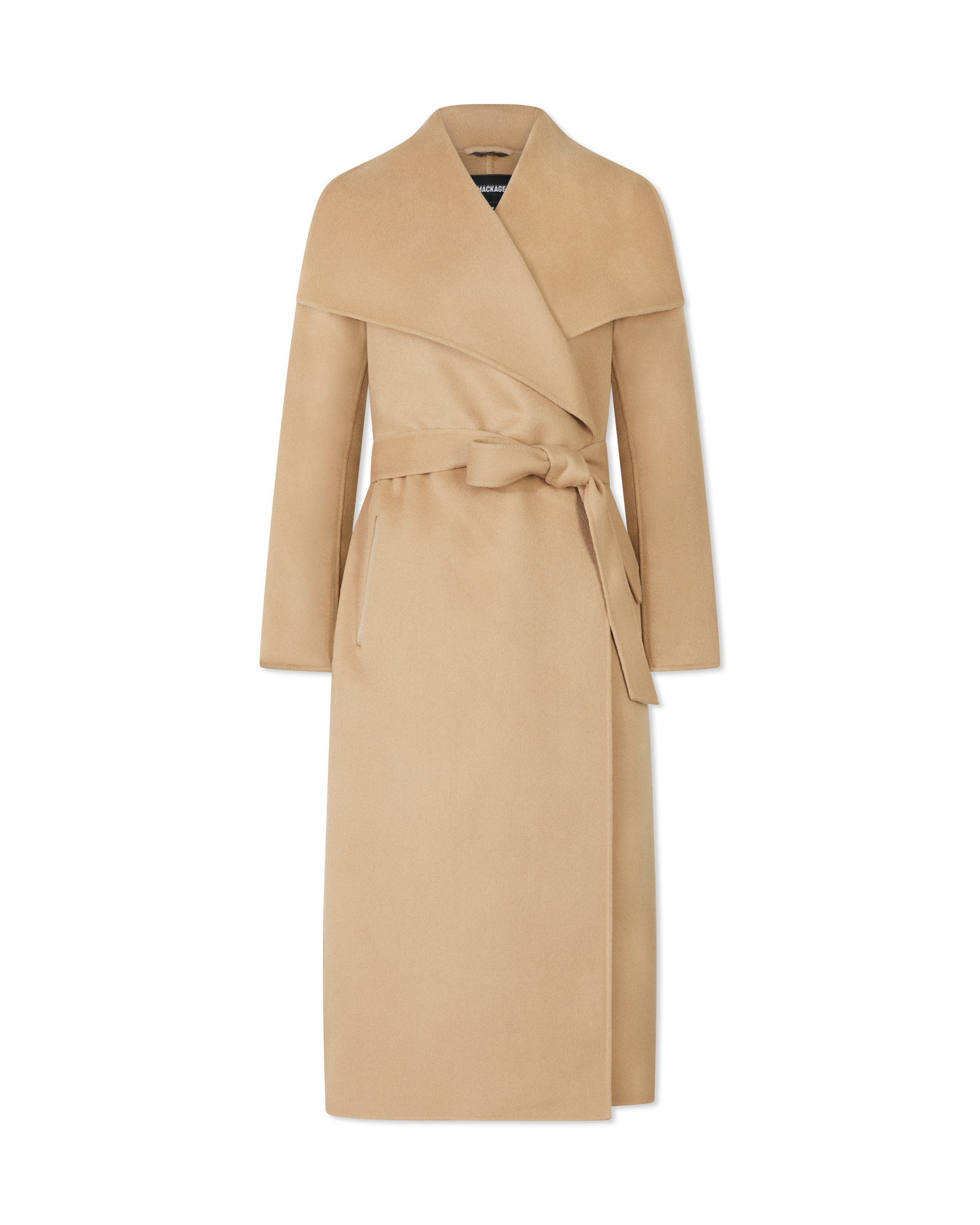Mackage MAI-CN Double-Face Wool Wrap Coat