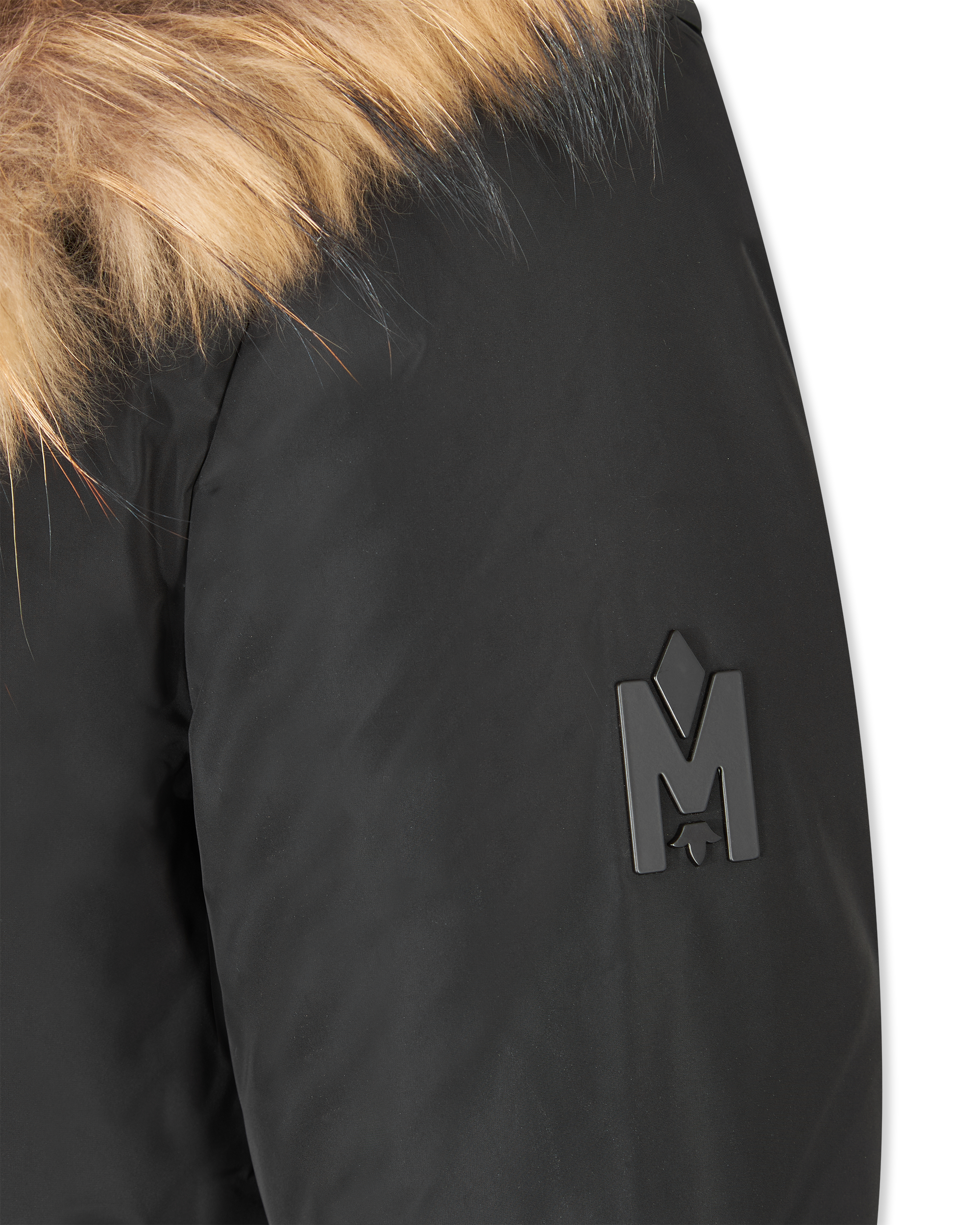 ADALI-F Down Coat With Fur Collar