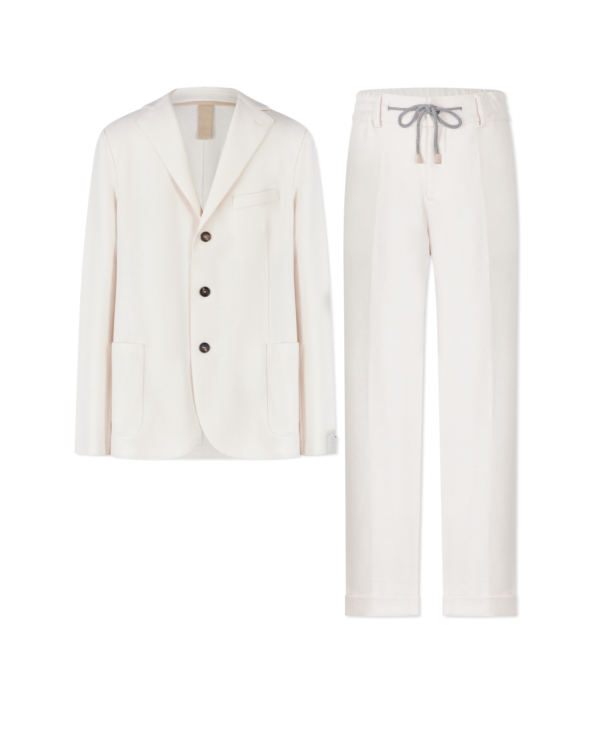 Woven Cotton 2-Piece Suit