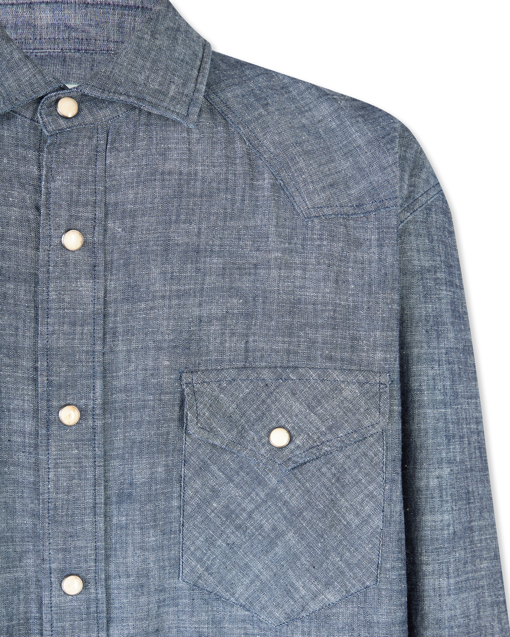 Mélange Cotton Sport Shirt
