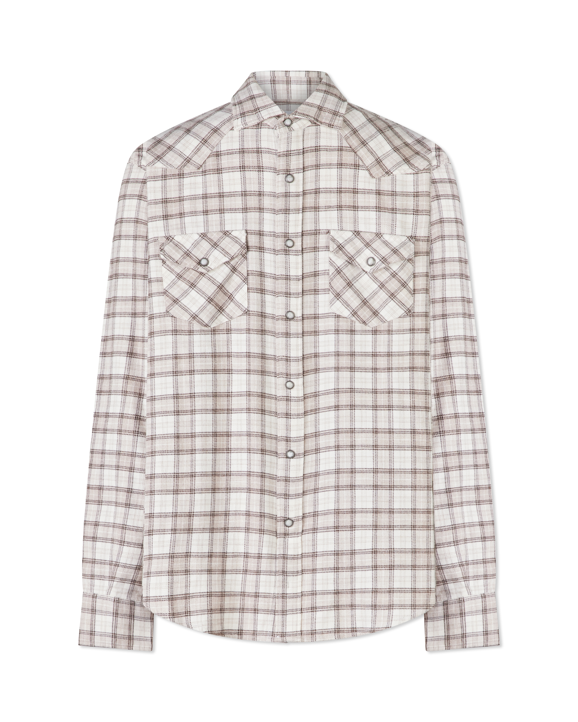 Mélange Cotton Sport Shirt