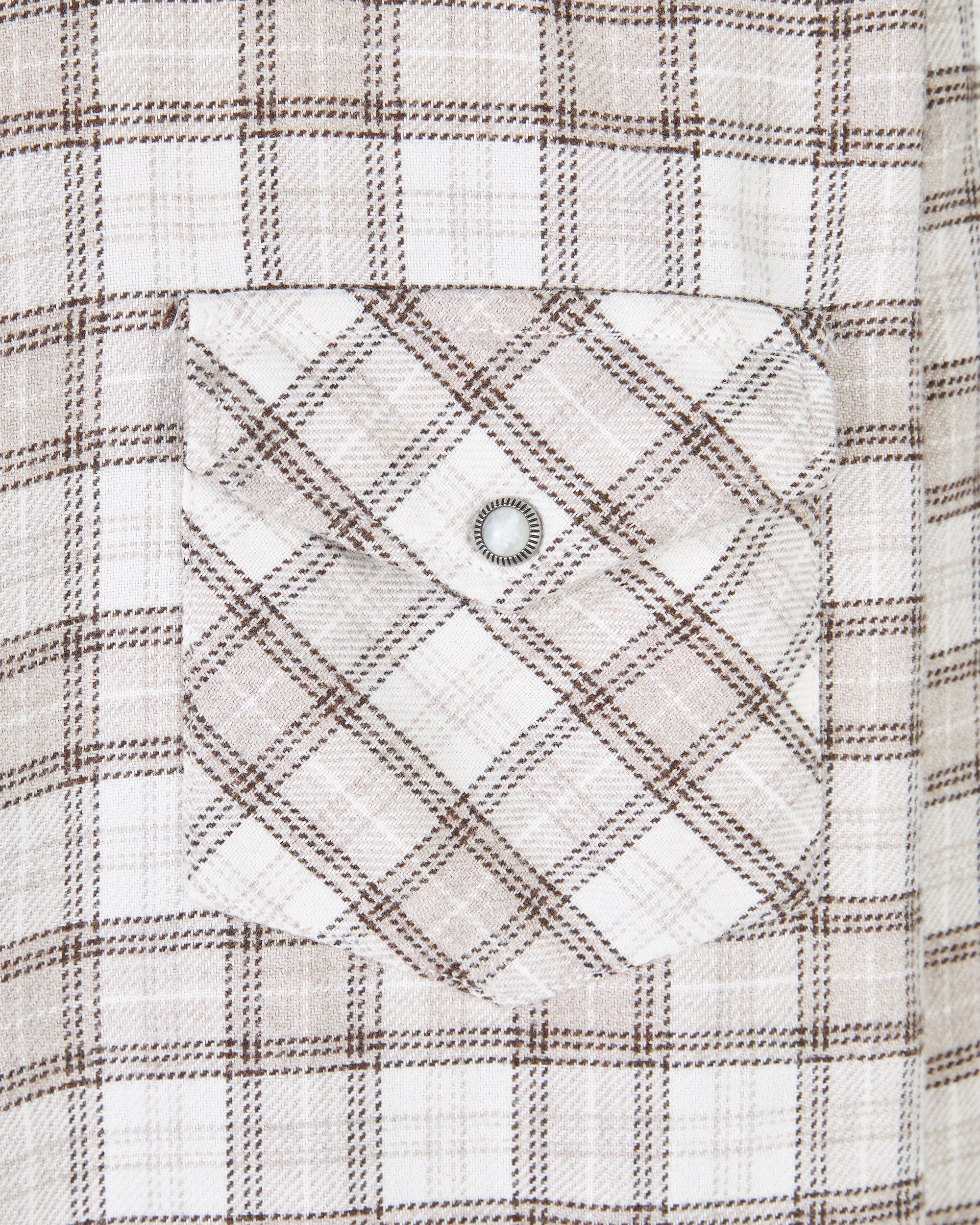 Mélange Cotton Sport Shirt