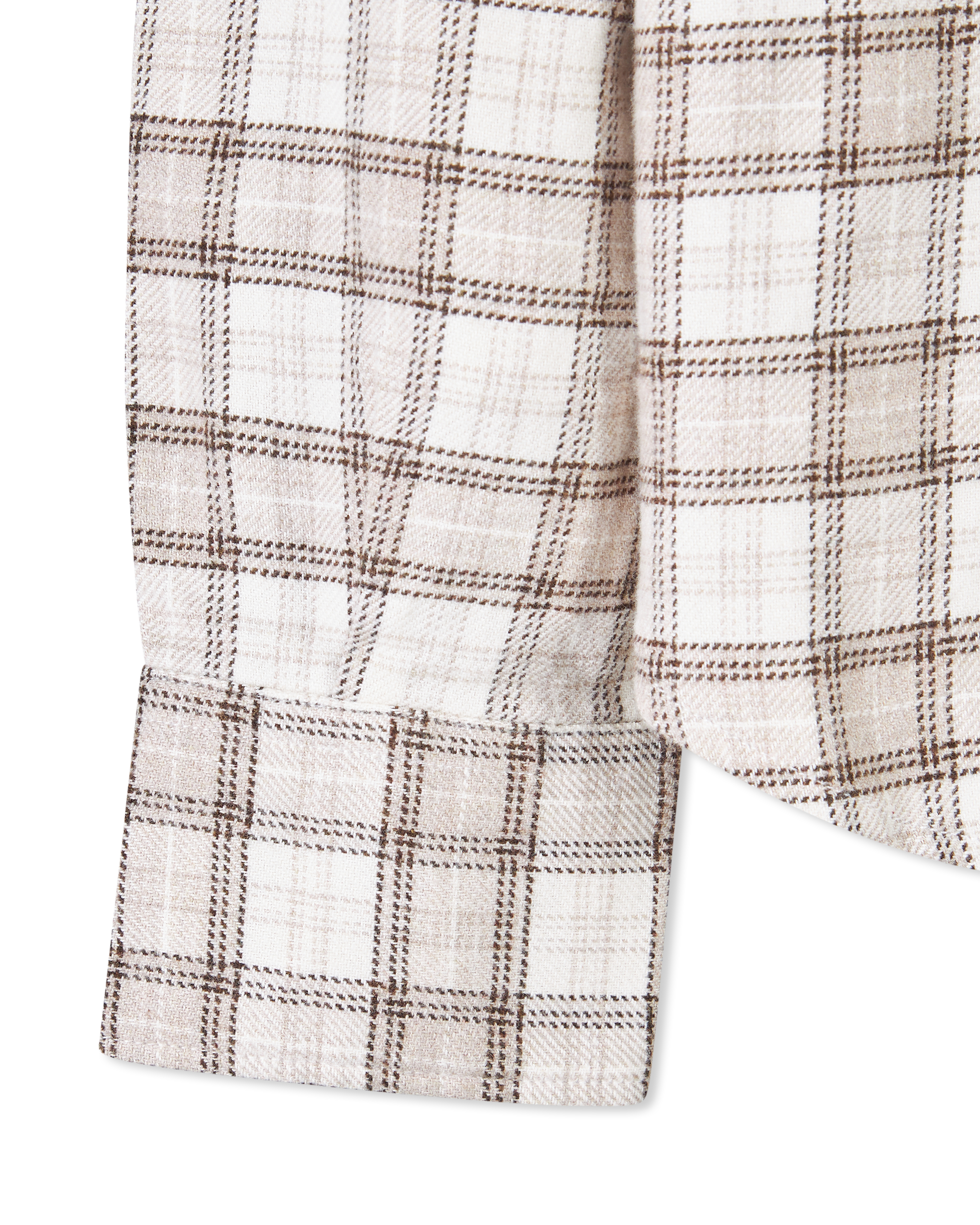 Mélange Cotton Sport Shirt