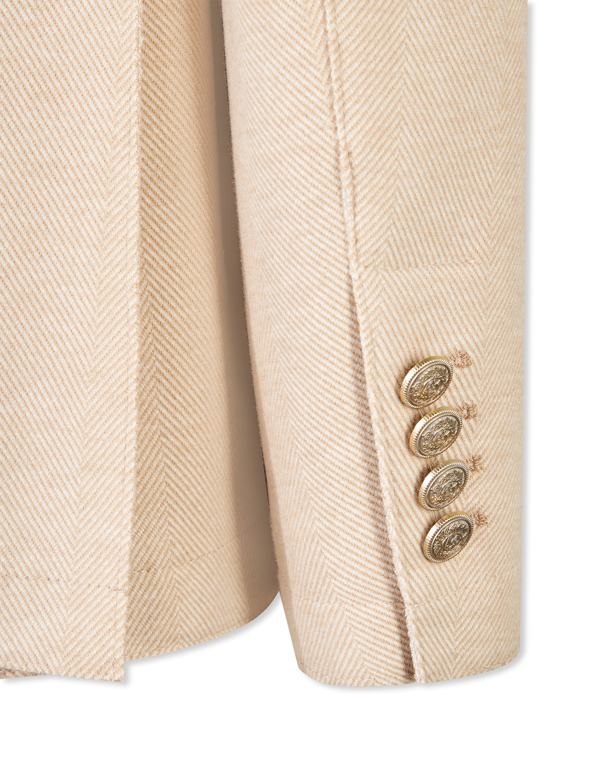 Double Breasted Woven Blazer Jacket