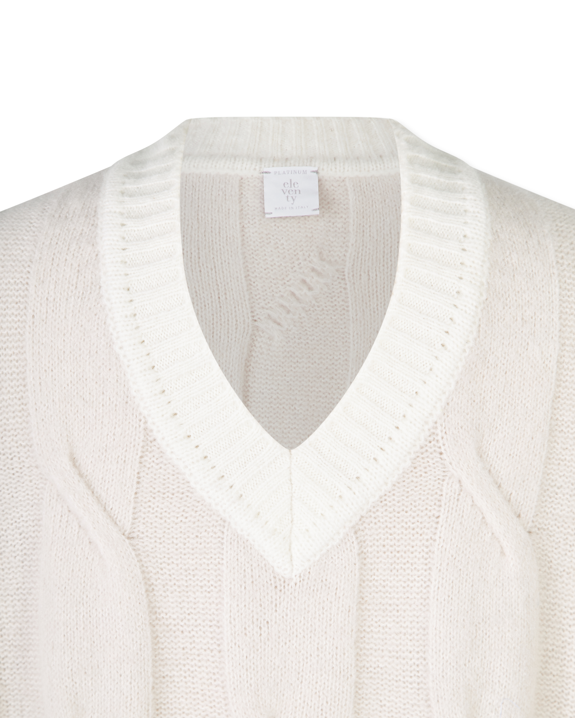 Eleventy V-Neck Cashmere Vest